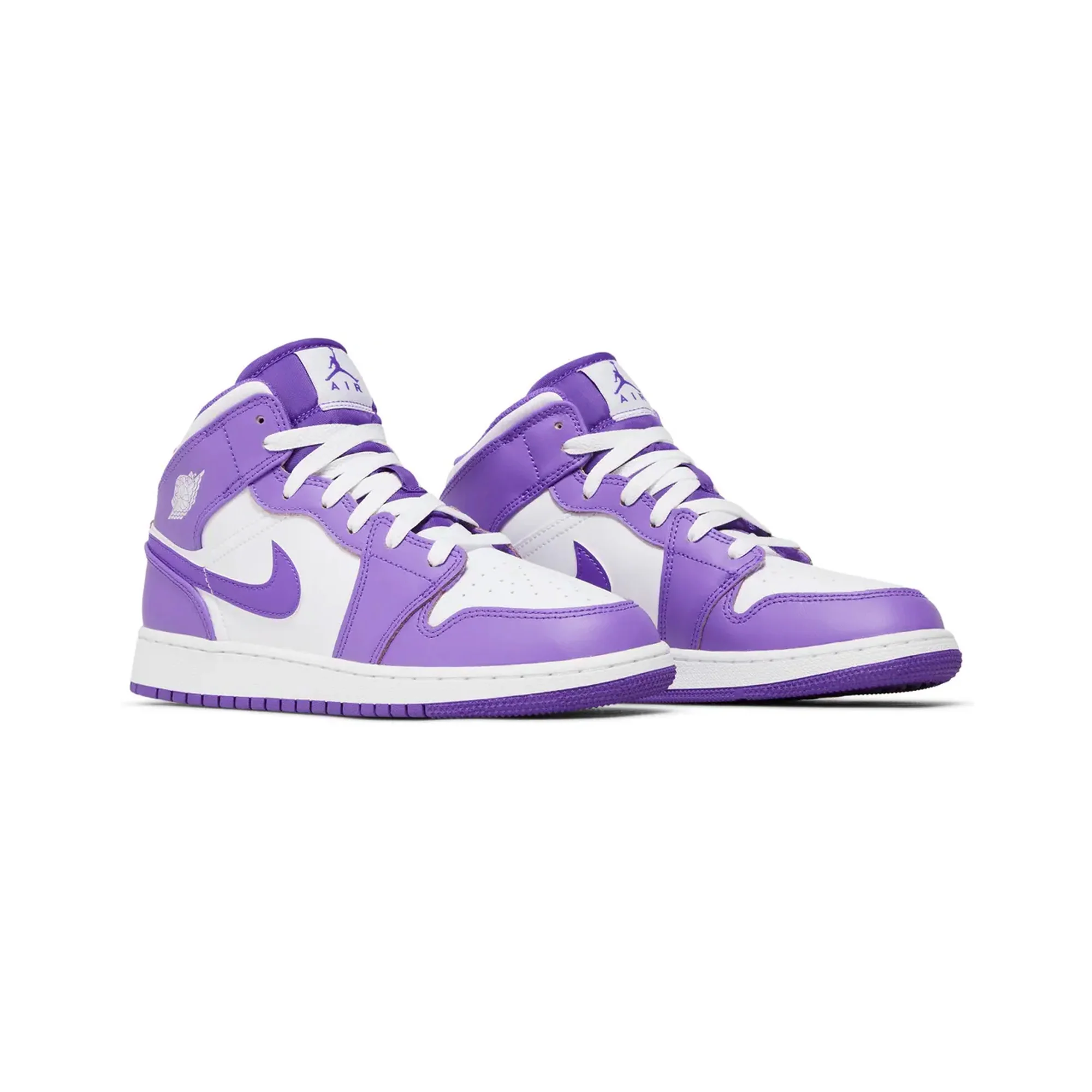 Air Jordan 1 Mid 'Purple Venom' GS (2023) - Image 2