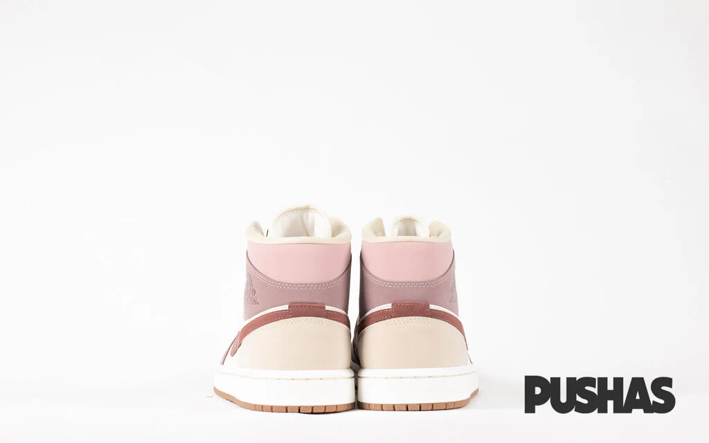 Air Jordan 1 Mid SE 'Dark Pony Smoky Mauve' W (2021) - Image 3