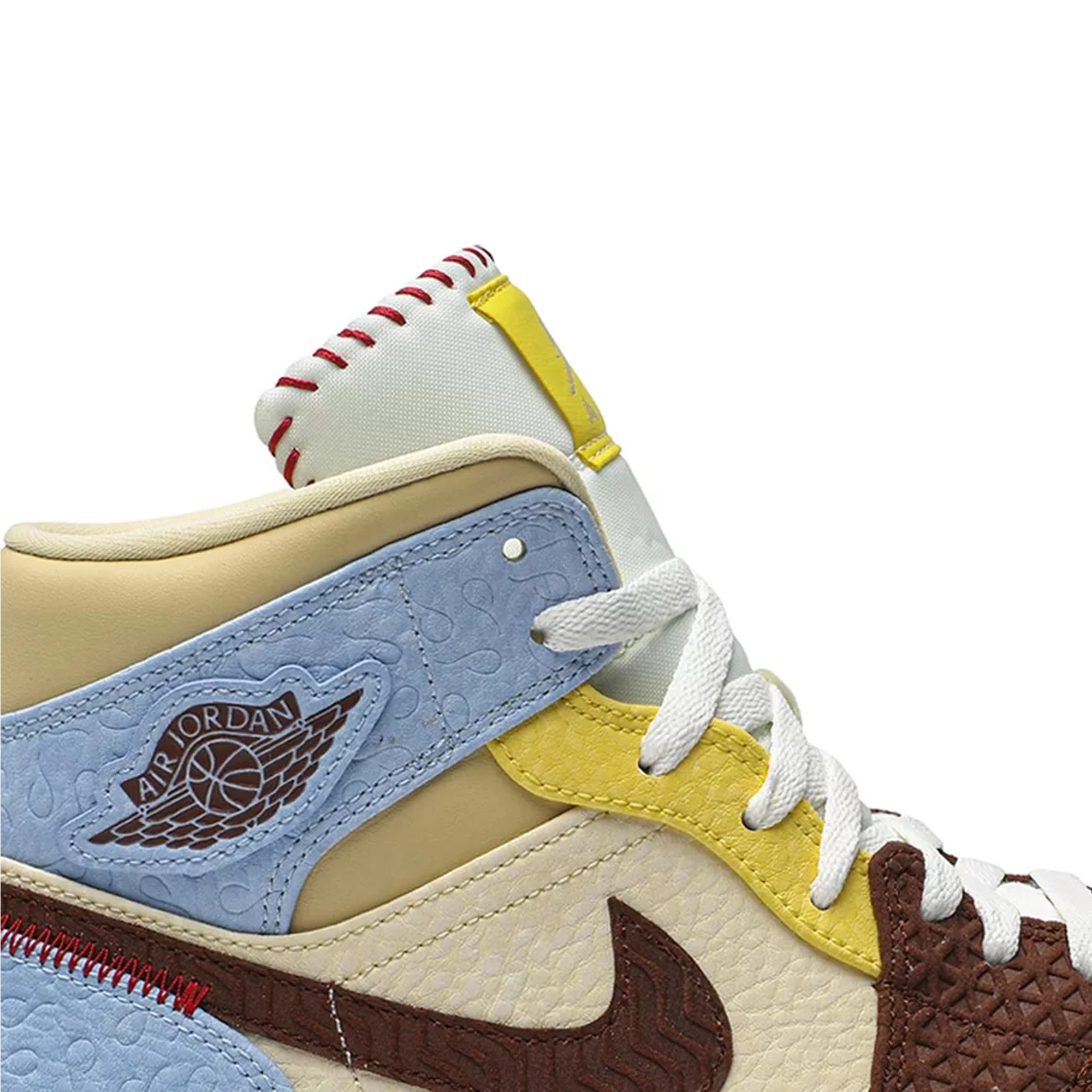 Air Jordan 1 Mid SE 'Fearless Maison Chateau Rouge' (2019) - Image 6