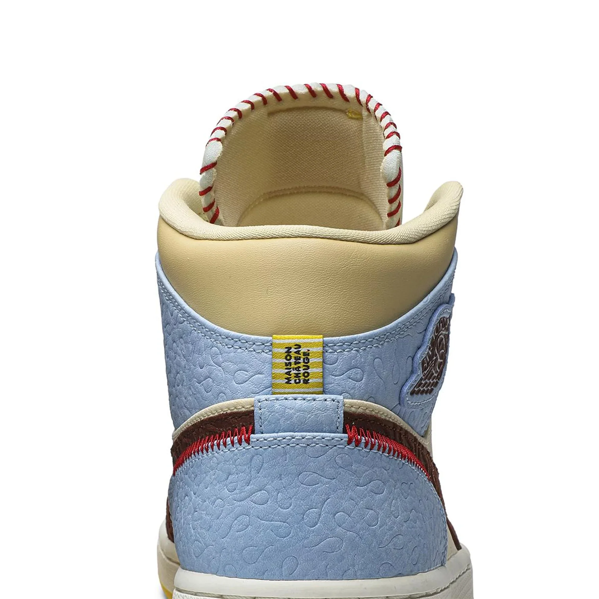 Air Jordan 1 Mid SE 'Fearless Maison Chateau Rouge' (2019) - Image 7
