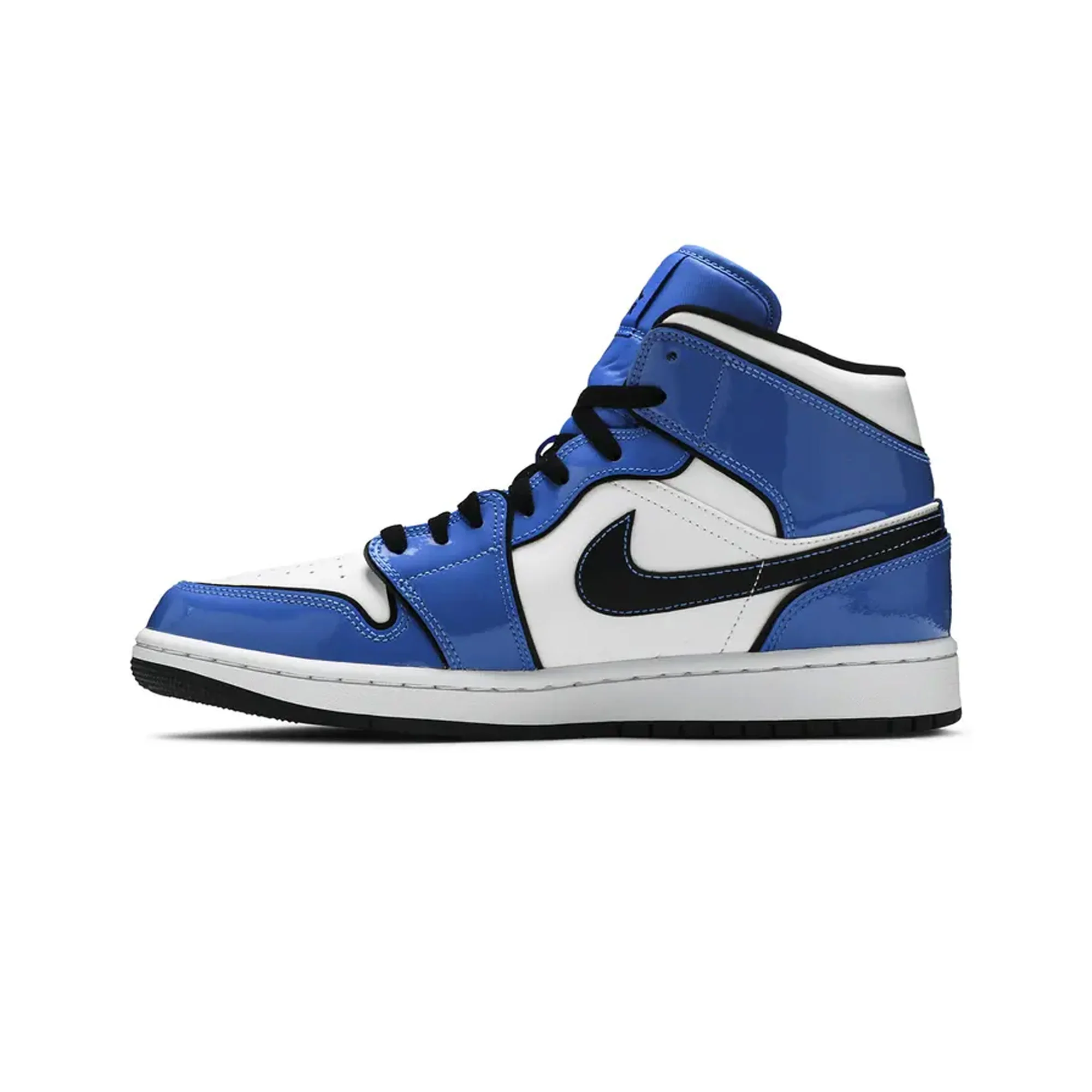 Air Jordan 1 Mid 'Signal Blue' - Image 3