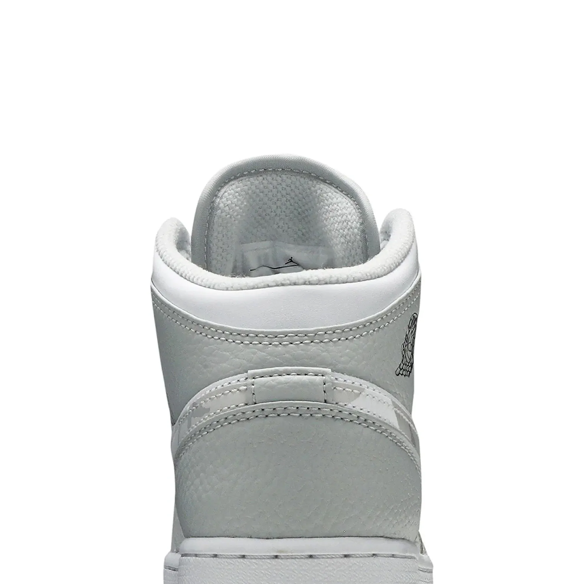 Air Jordan 1 Mid 'White Camo' GS - Image 7