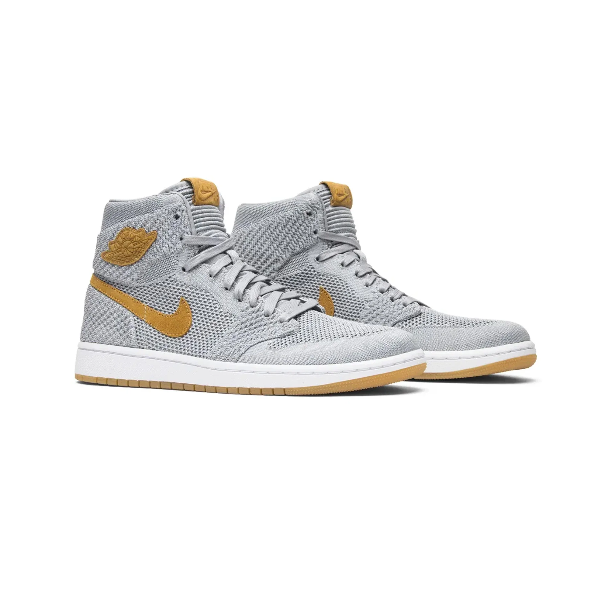 Air Jordan 1 Retro High OG Flyknit 'Wolf Grey' (2017) - Image 2