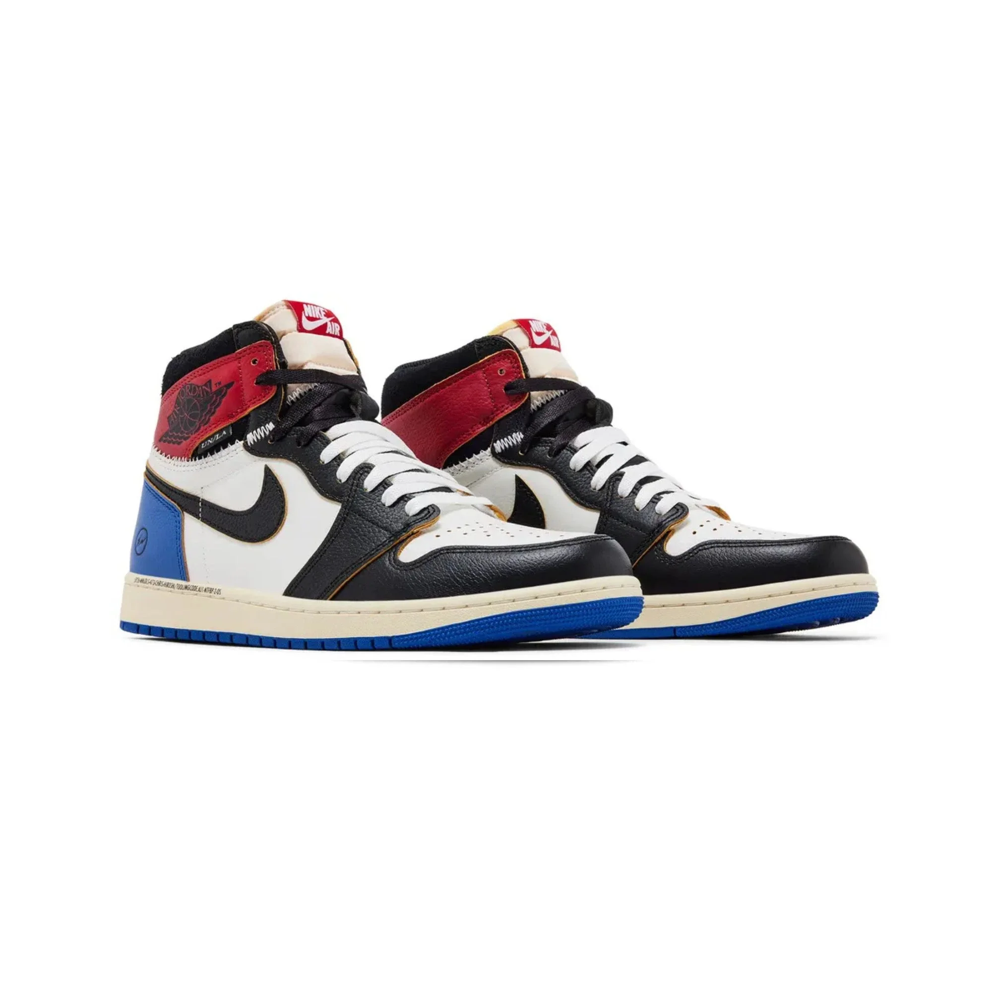 Air Jordan 1 Retro High OG SP x Fragment x Union LA 'Varsity Red Sport Royal' (2026) - Image 2