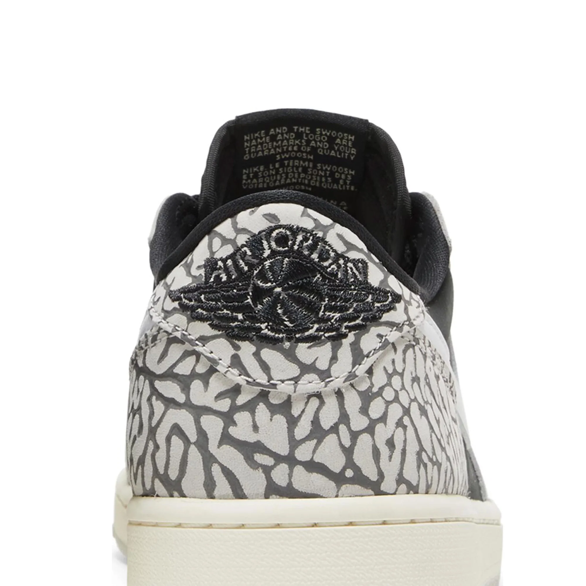 Air Jordan 1 Retro Low OG 'Black Cement' GS - Image 7