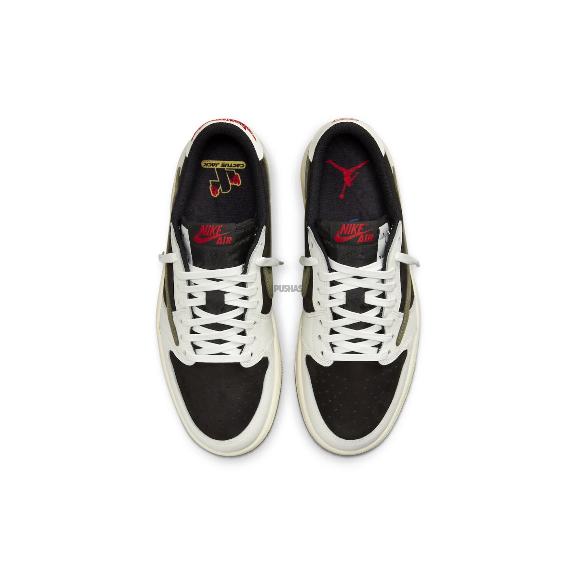 Air Jordan 1 Retro Low OG SP 'Travis Scott Olive' Women's (2023) - Image 4