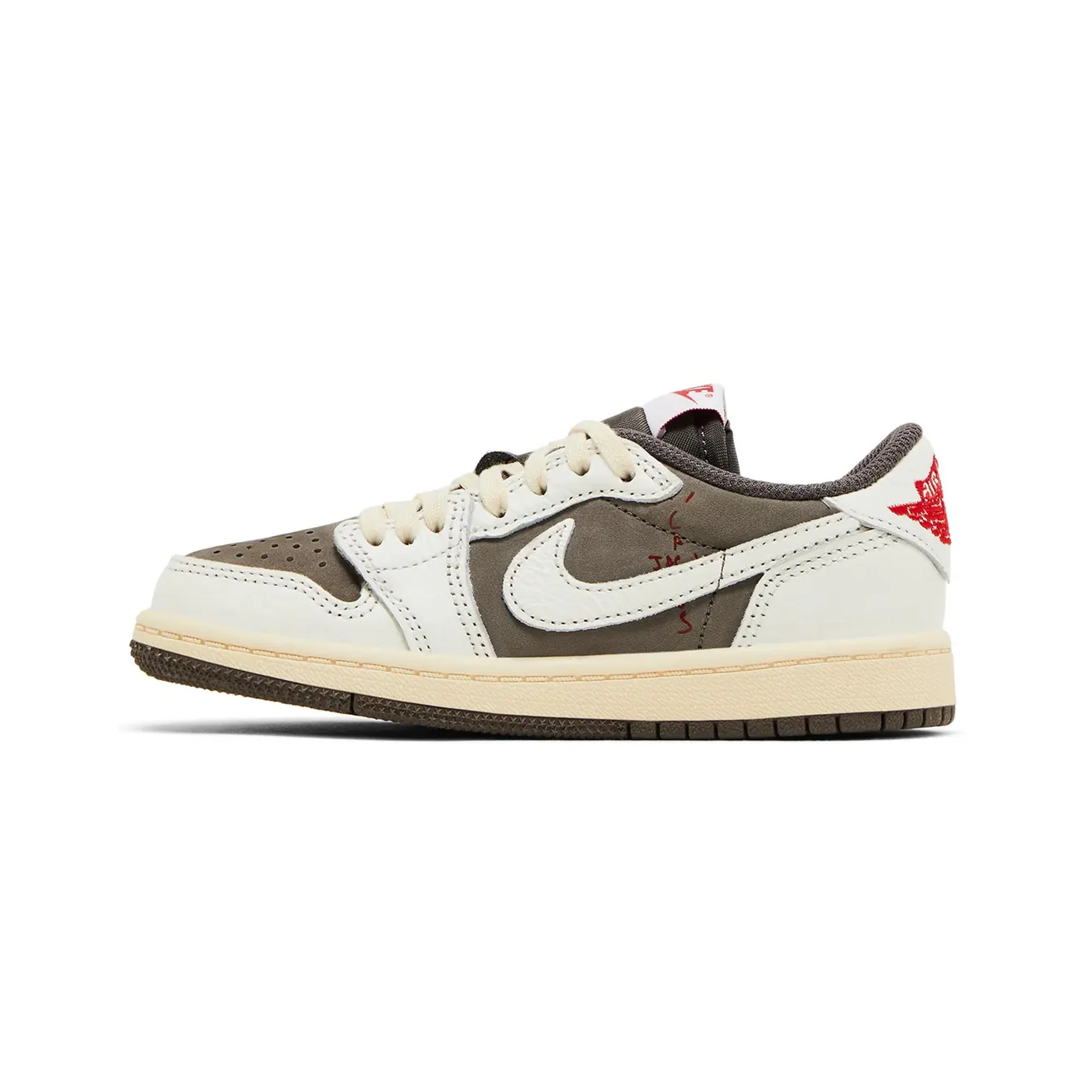 Air Jordan 1 Retro Low OG SP Travis Scott 'Reverse Mocha' PS (2022) - Image 3