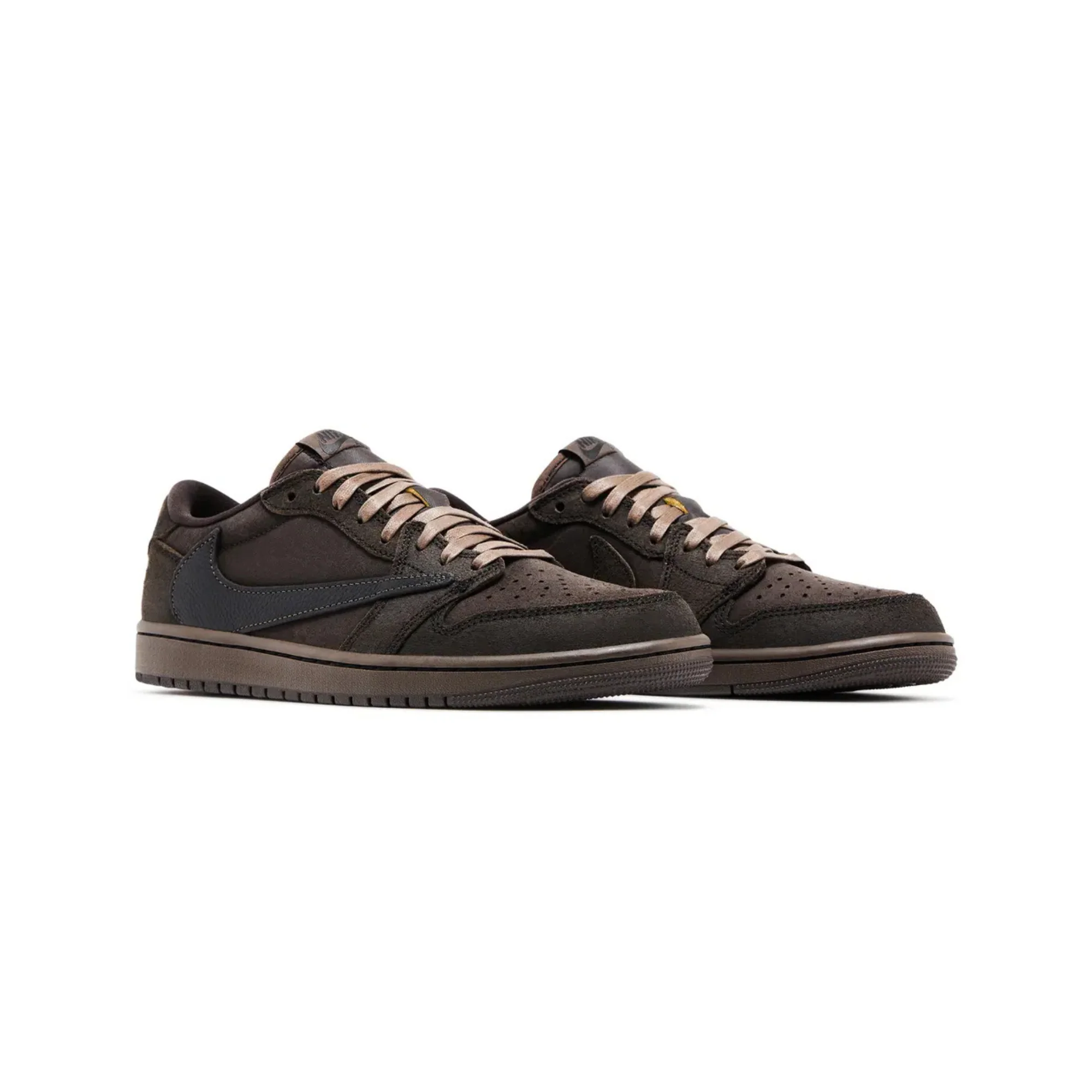 Air Jordan 1 Retro Low OG SP Travis Scott 'Velvet Brown' (2024) - Image 2