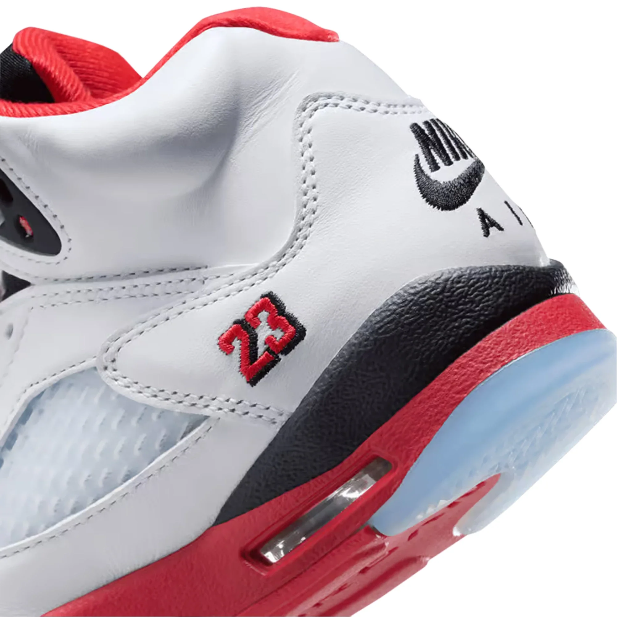 Air Jordan 5 Retro 'Fire Red Black Tongue' GS (2025) - Image 10
