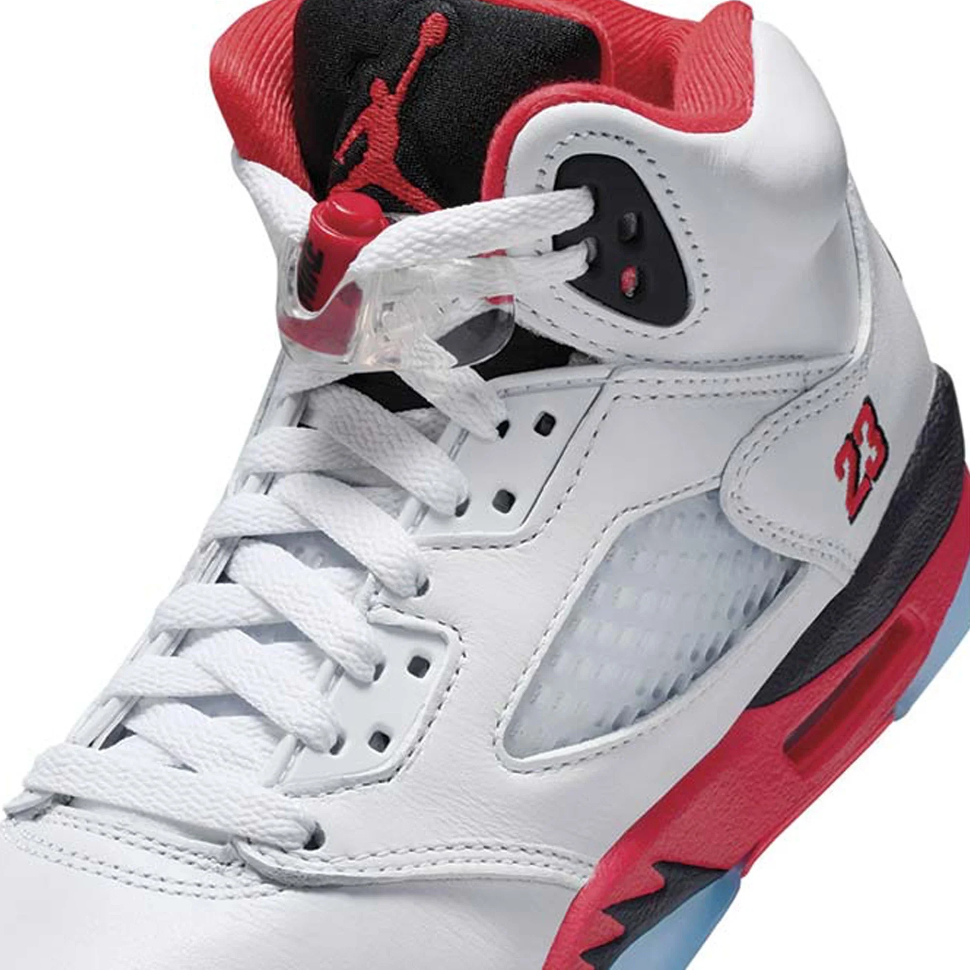 Air Jordan 5 Retro 'Fire Red Black Tongue' GS (2025) - Image 7