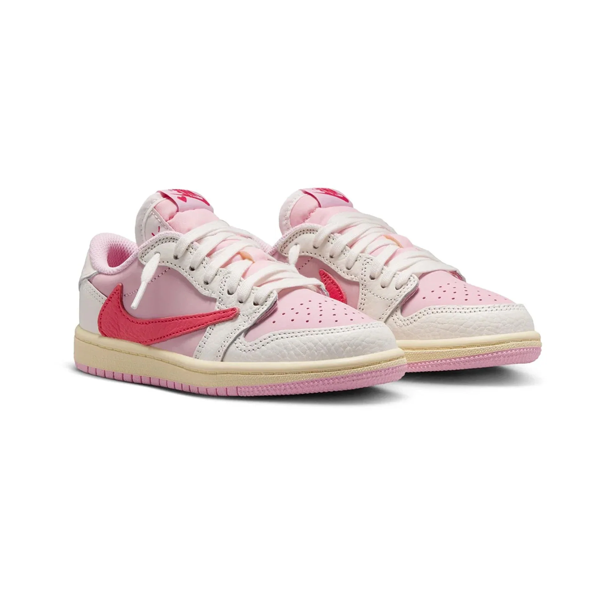 Air Jordan x Travis Scott 1 Retro Low OG 'Sail Tropical Pink' PS (2026) - Image 2