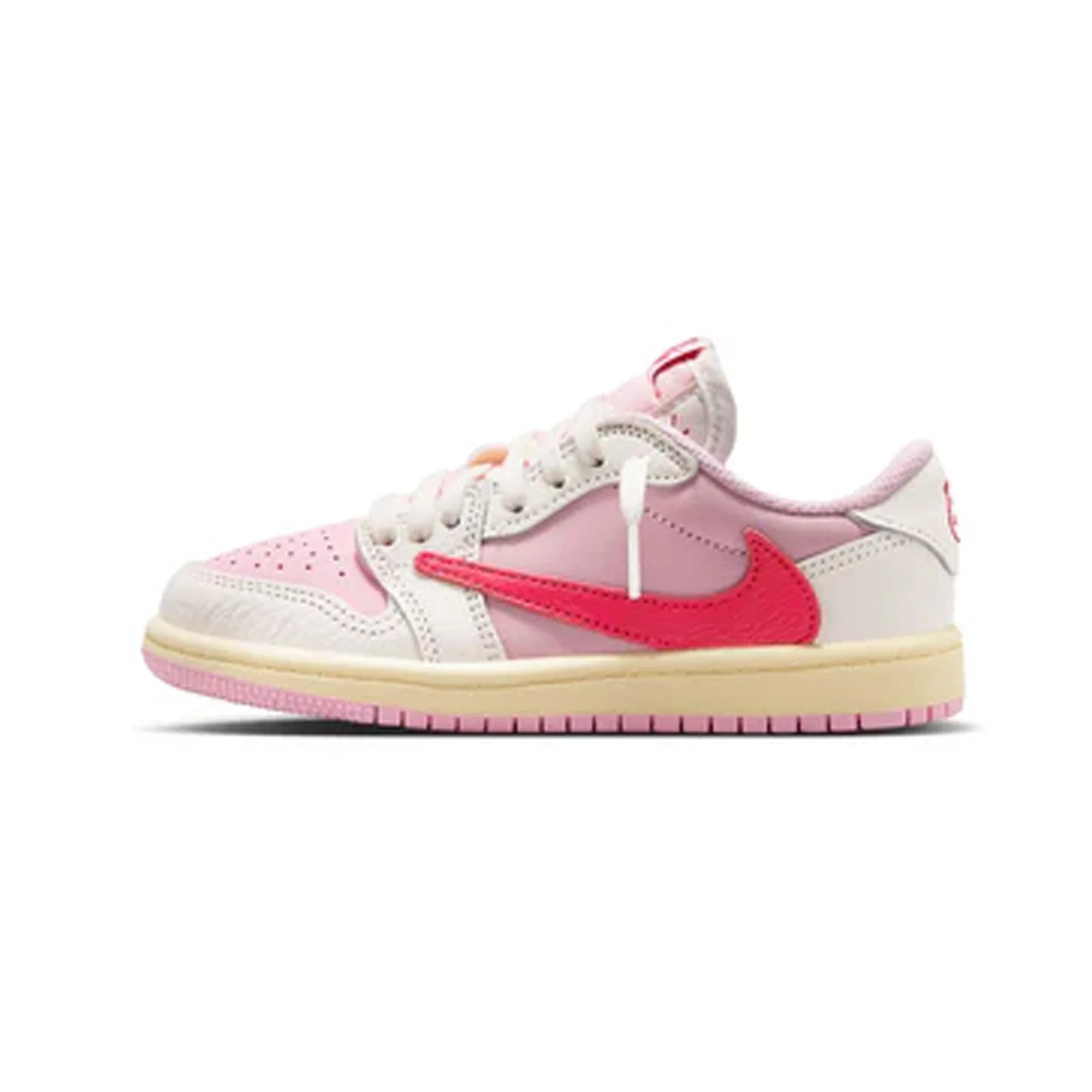 Air Jordan x Travis Scott 1 Retro Low OG 'Sail Tropical Pink' PS (2026) - Image 3