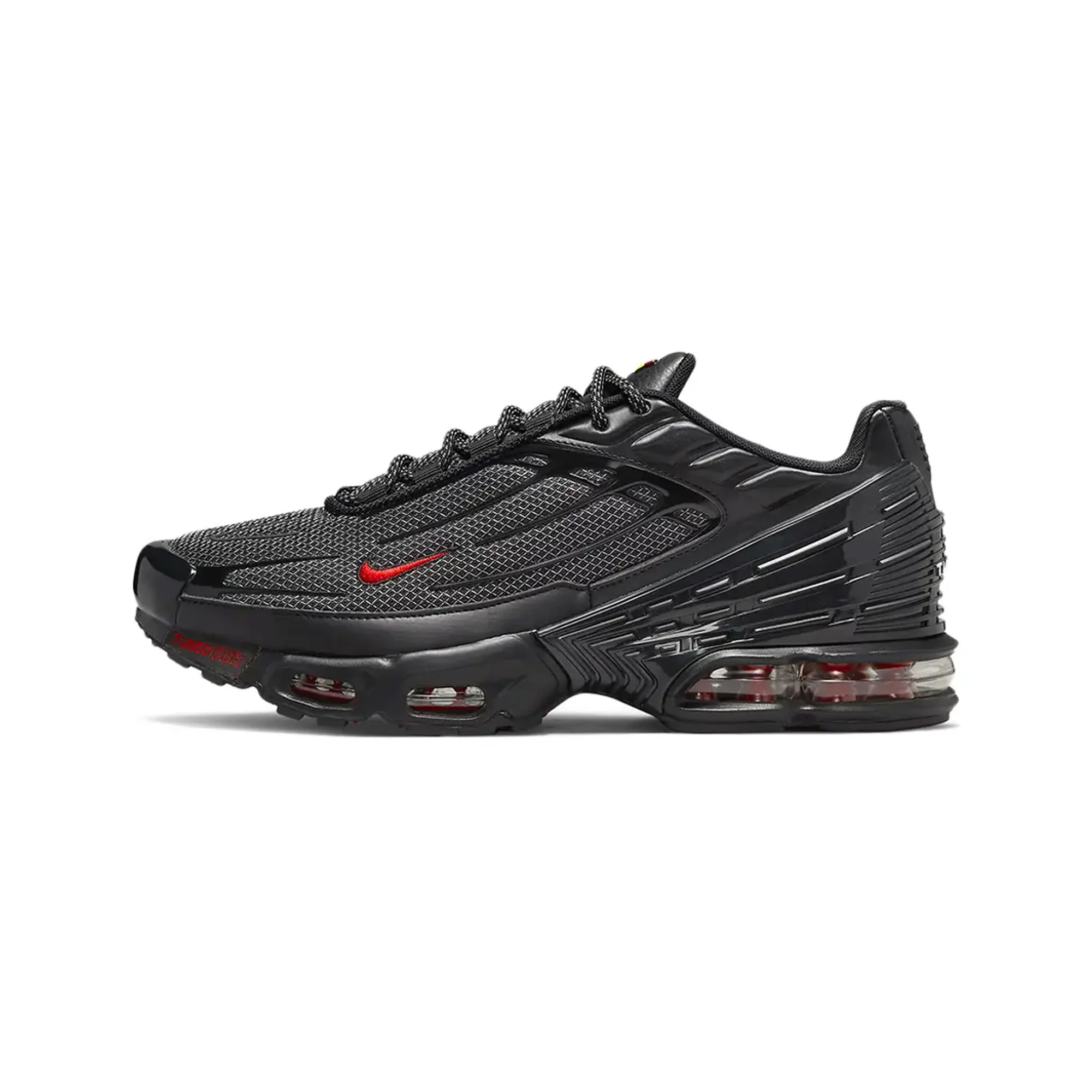 Nike Air Max Plus 3 'Black Reflective Silver University Red' (2022) - Image 3