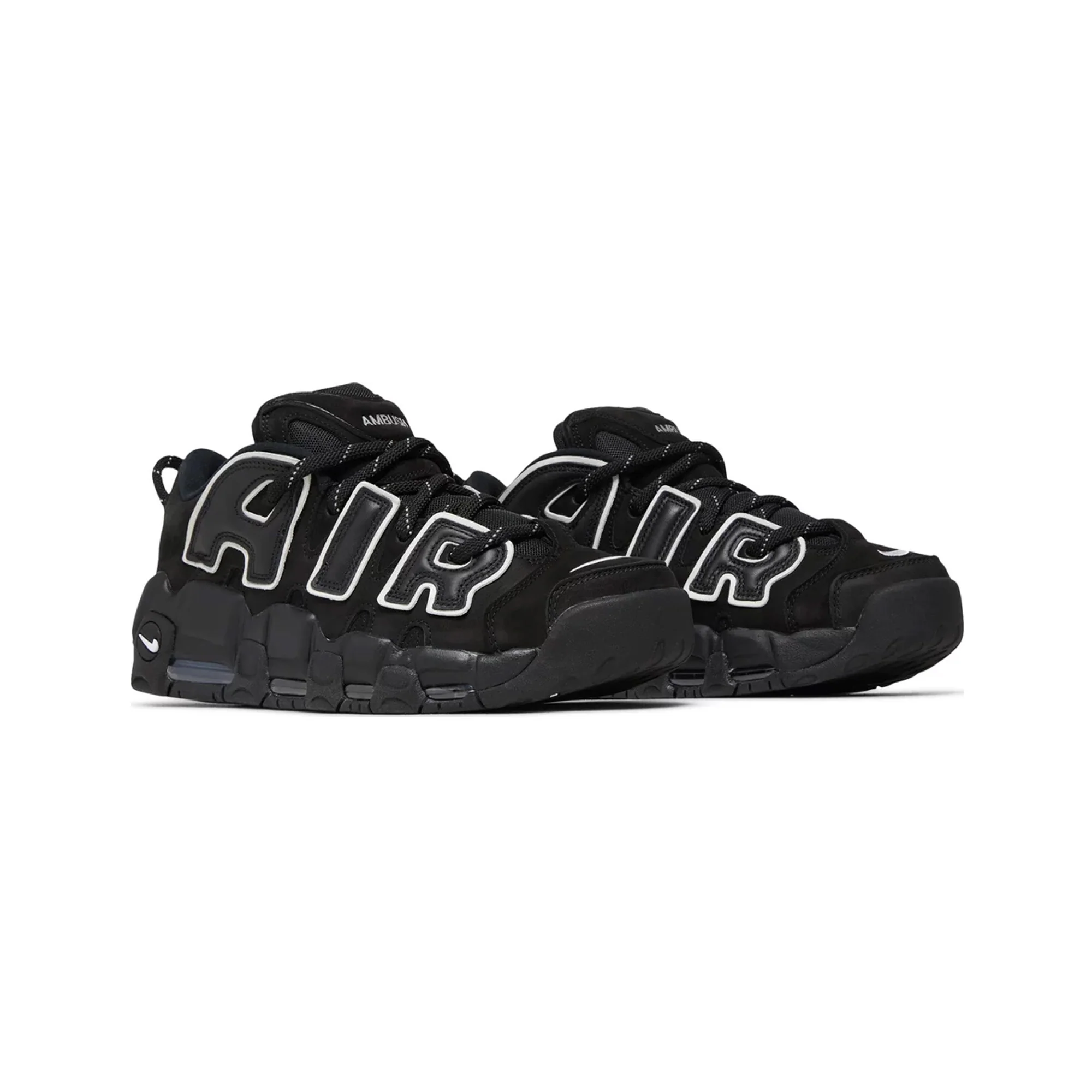 Nike Air More Uptempo Low 'AMBUSH Black' (2023) - Image 2