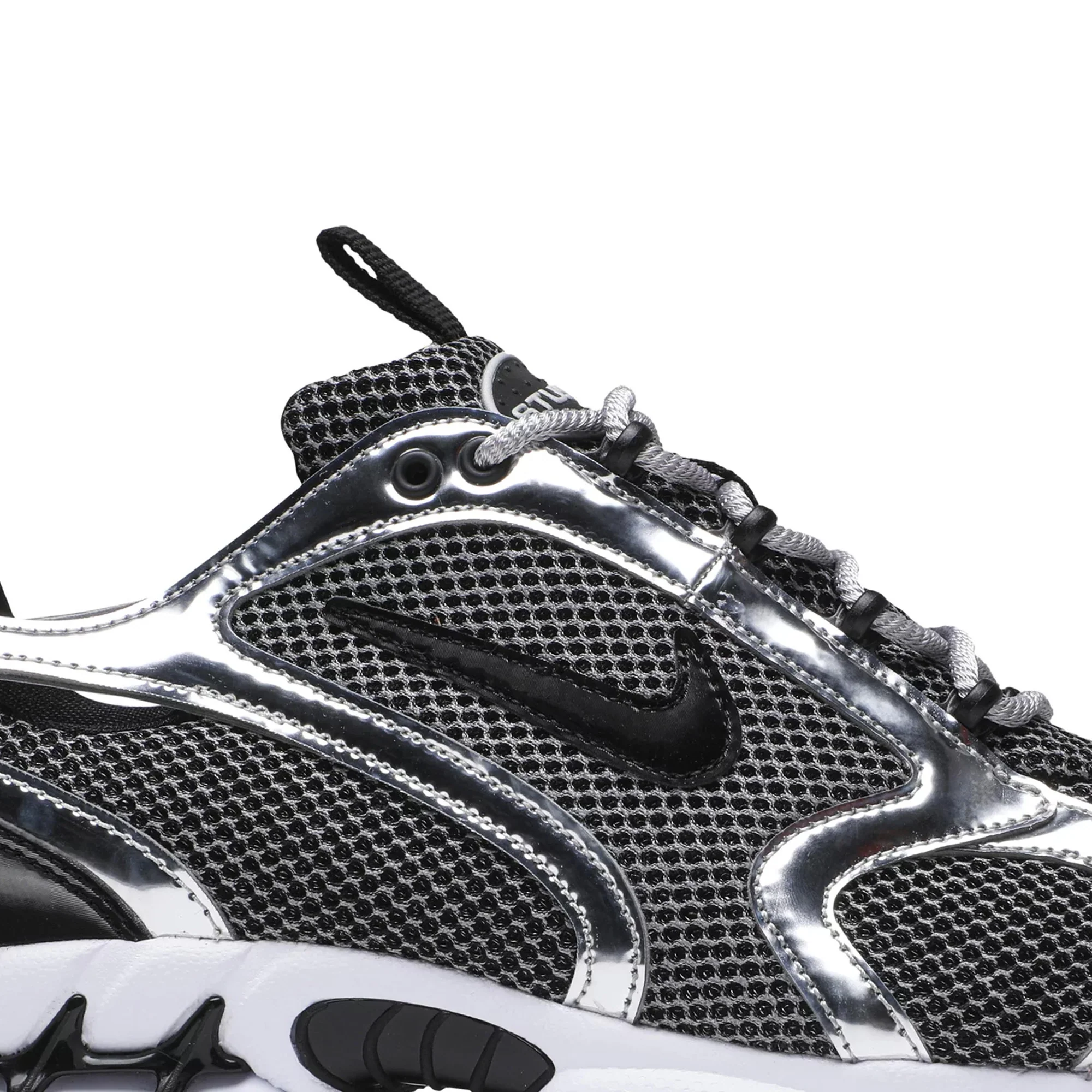 Air Zoom Spiridon Cage 2 x Stussy 'Pure Platinum' - Image 6