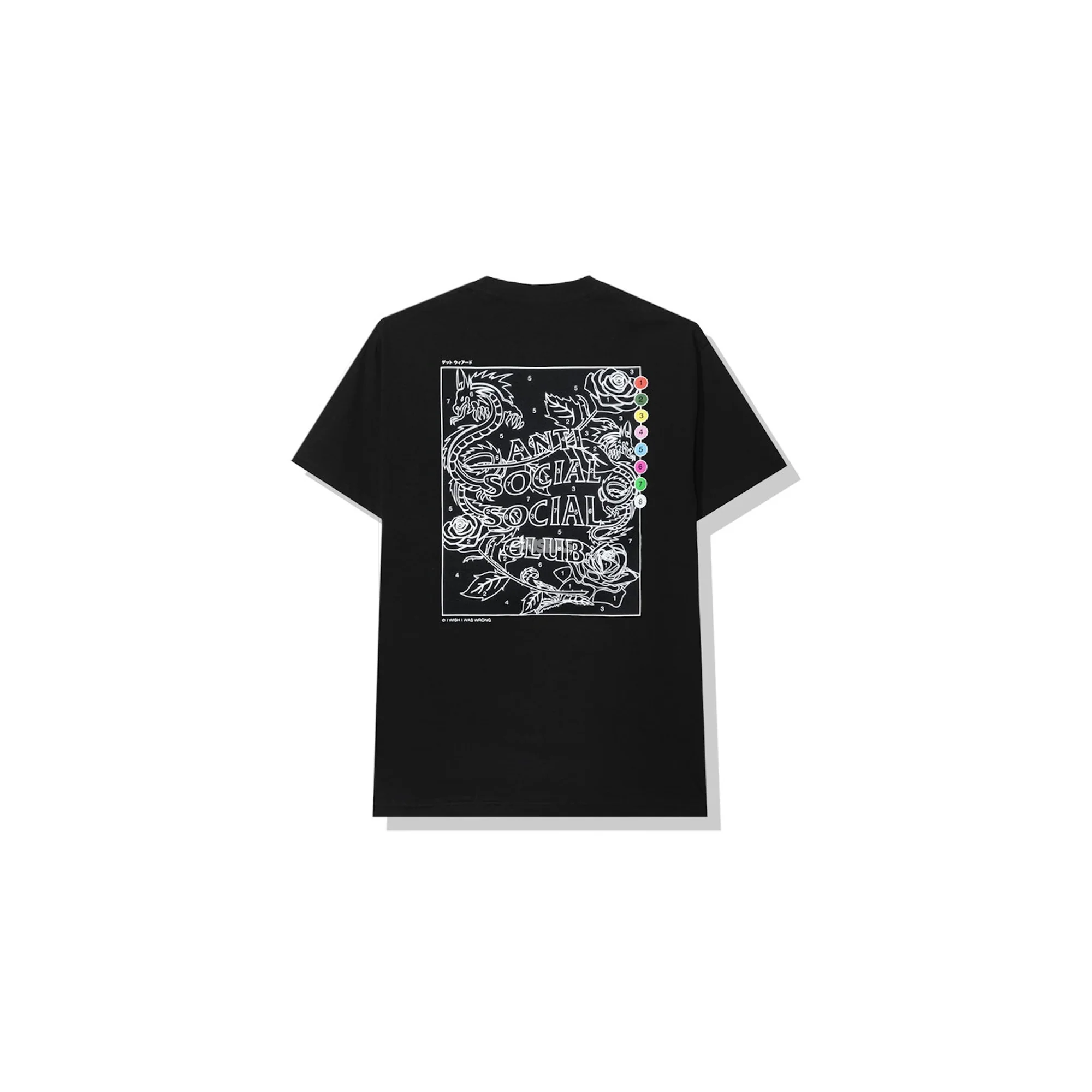 Anti Social Social Club Up To You Tee 'Black' (2020) - Image 2