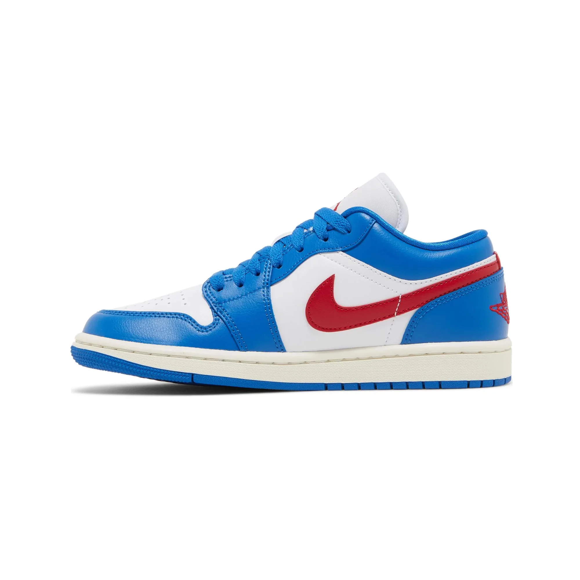 Air Jordan 1 Low 'Sport Blue Gym Red' Women's (2023) - Image 3
