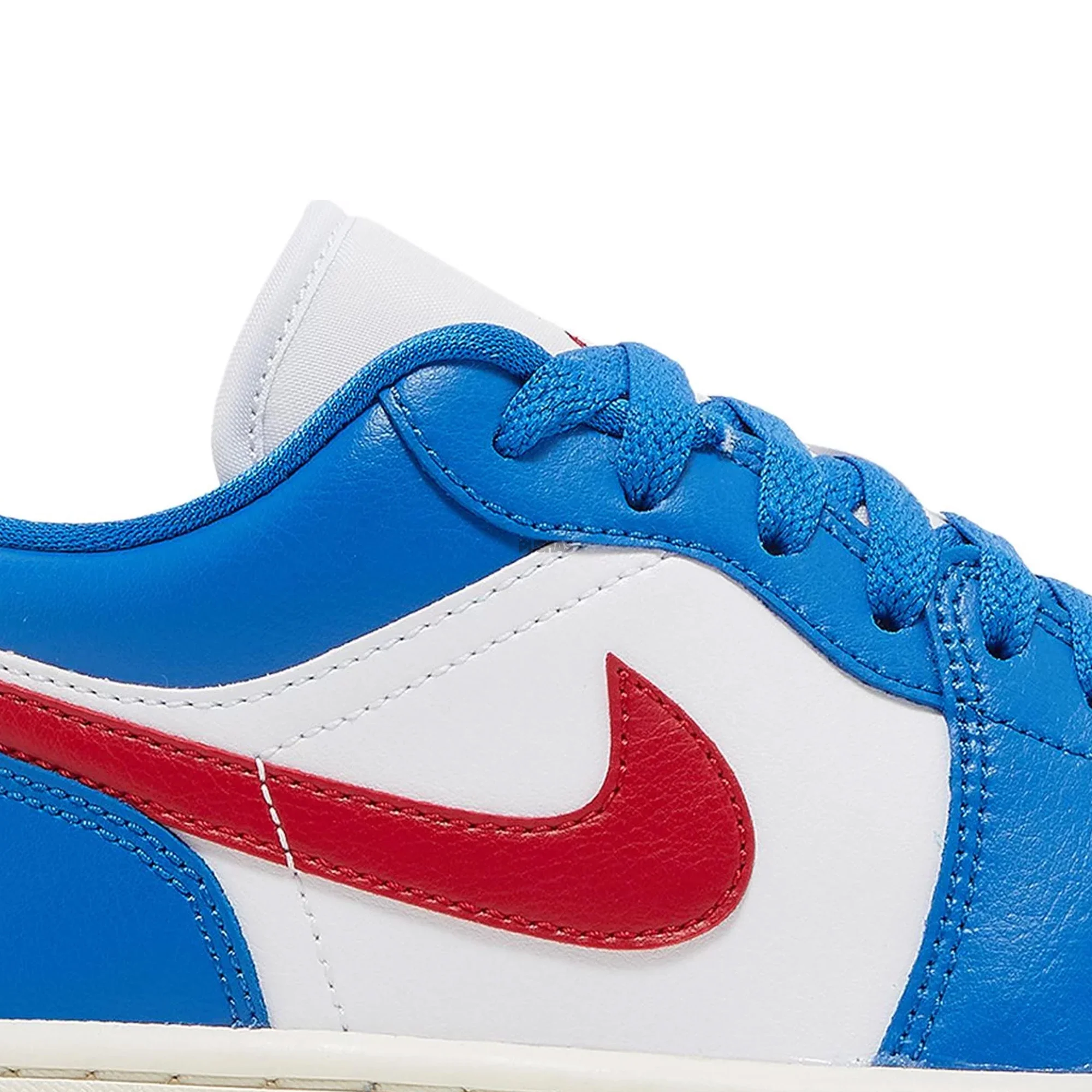 Air Jordan 1 Low 'Sport Blue Gym Red' Women's (2023) - Image 7