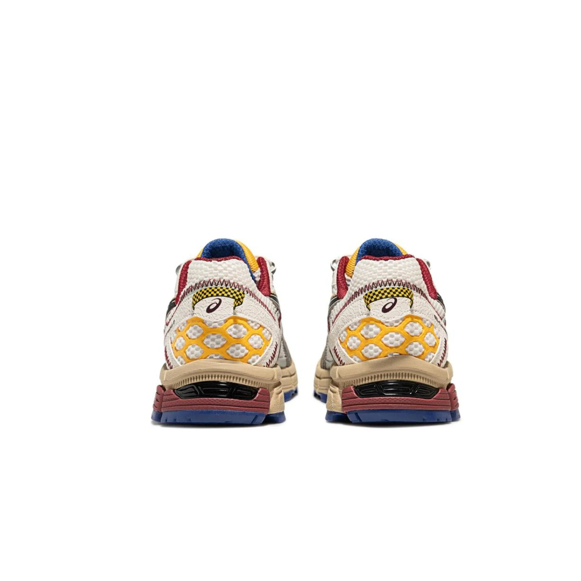 ASICS GEL-Kahana 8 'White/Maroon/Yellow/Blue' - Image 4