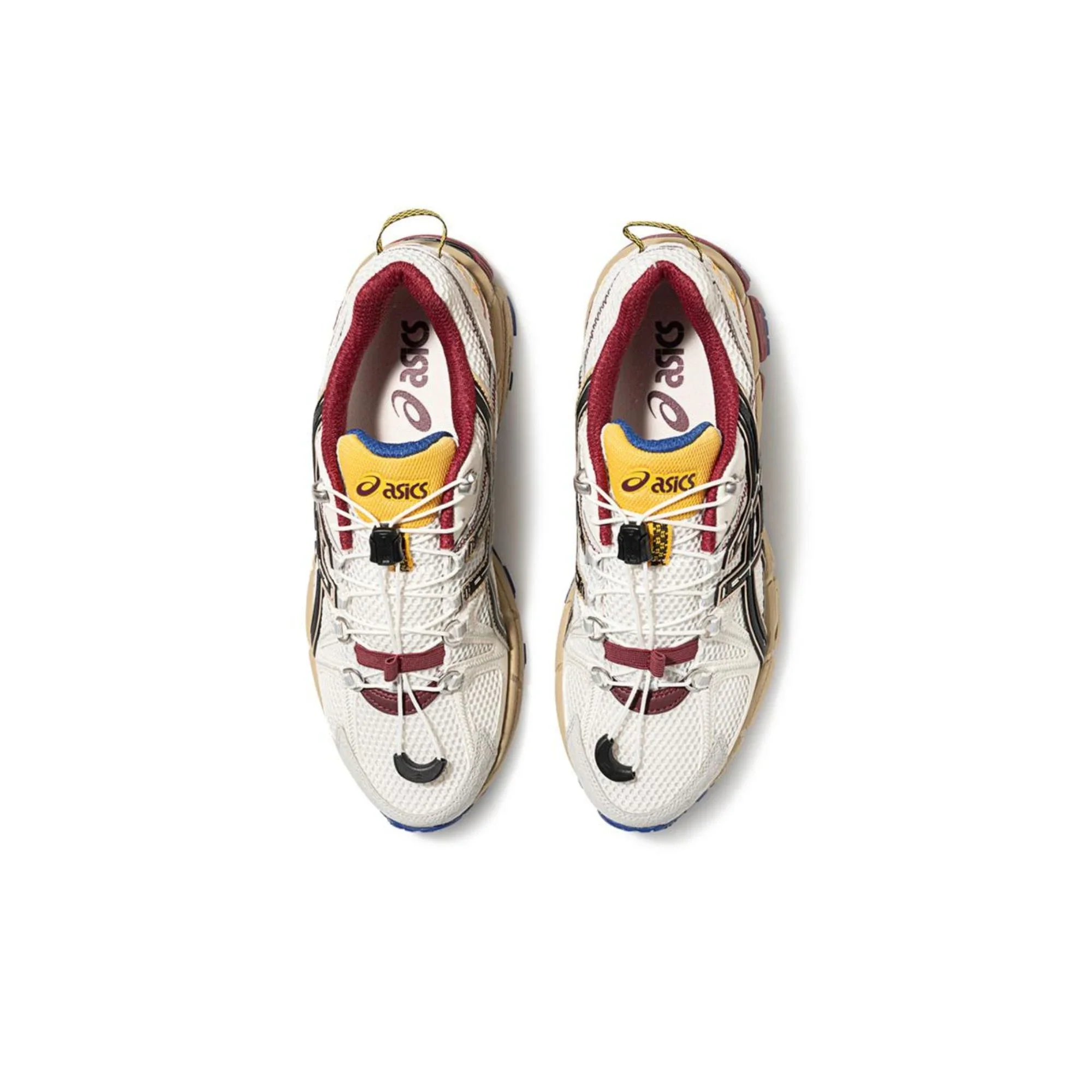 ASICS GEL-Kahana 8 'White/Maroon/Yellow/Blue' - Image 5