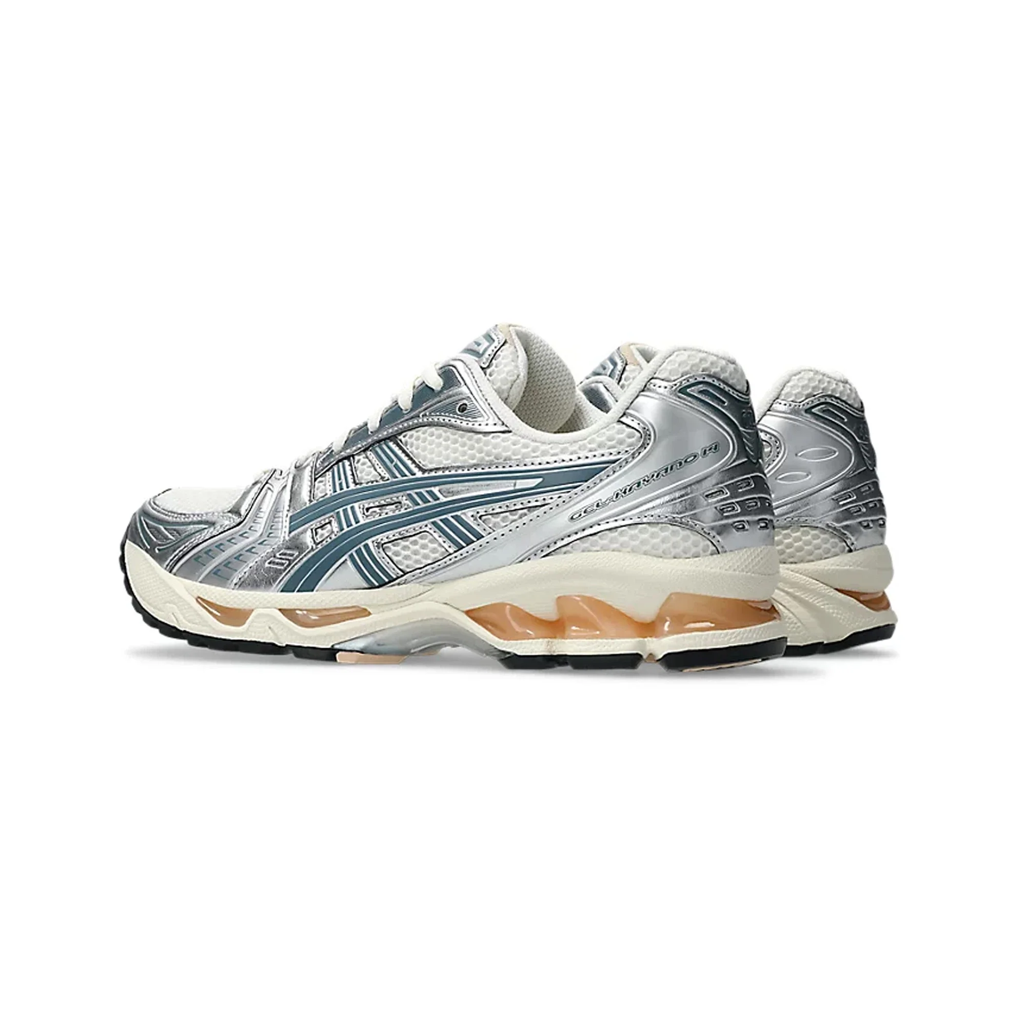 ASICS Gel-Kayano 14 'Birch Pure Silver Teal Gold' (2025) - Image 4
