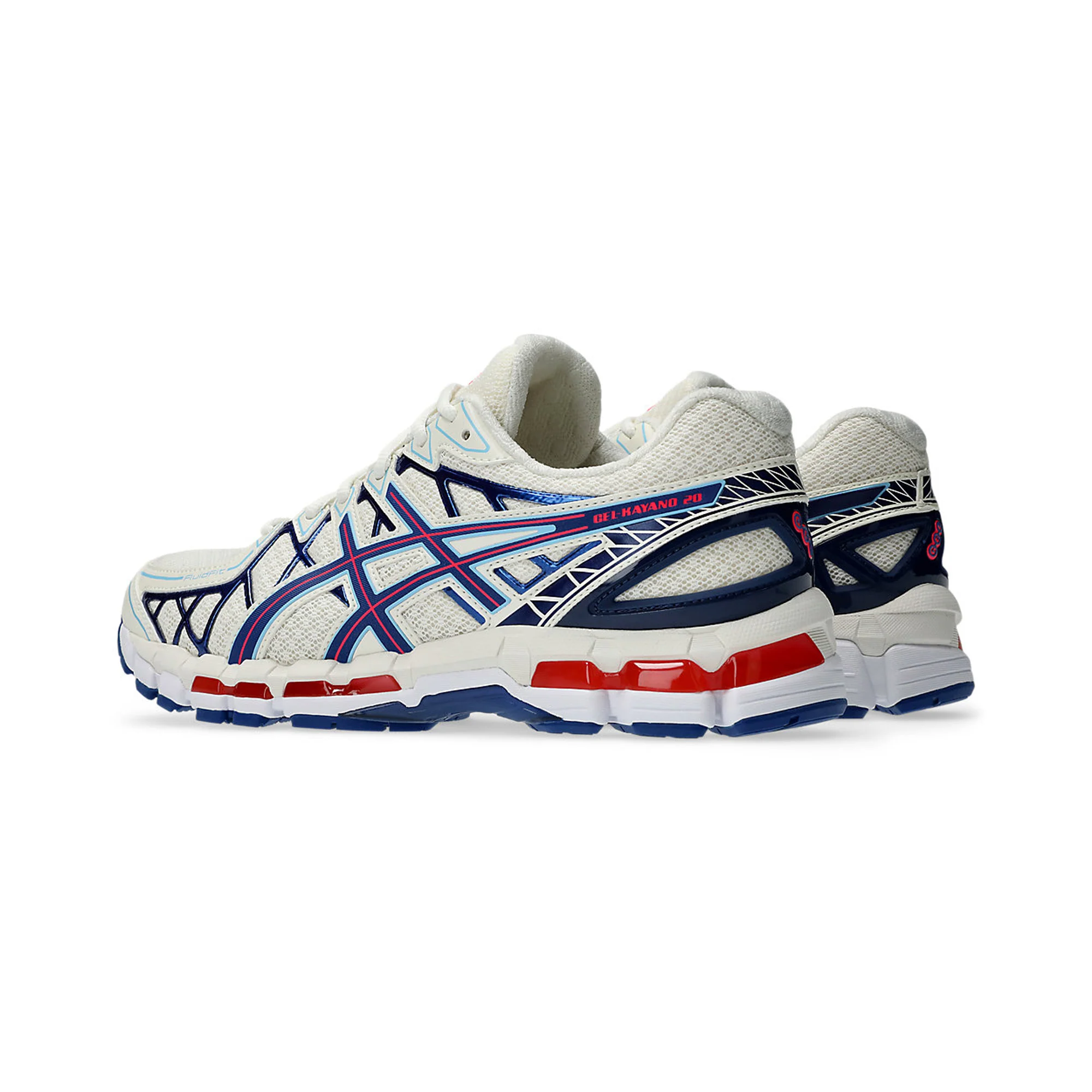 ASICS Gel-Kayano 20 'Cream Blue Red' (2025) - Image 4