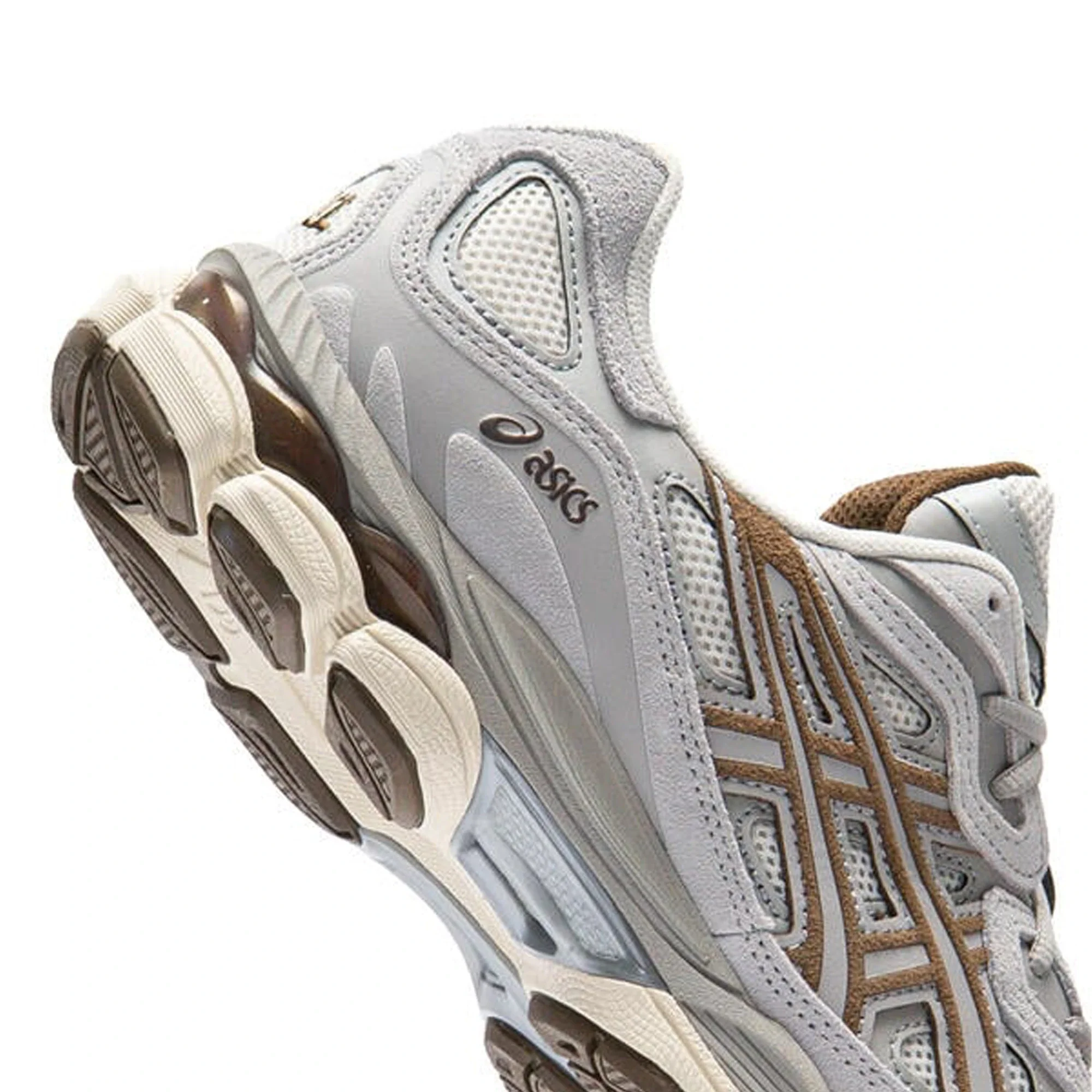 ASICS GEL-NYC 'Cream / Cement Grey' - Image 9