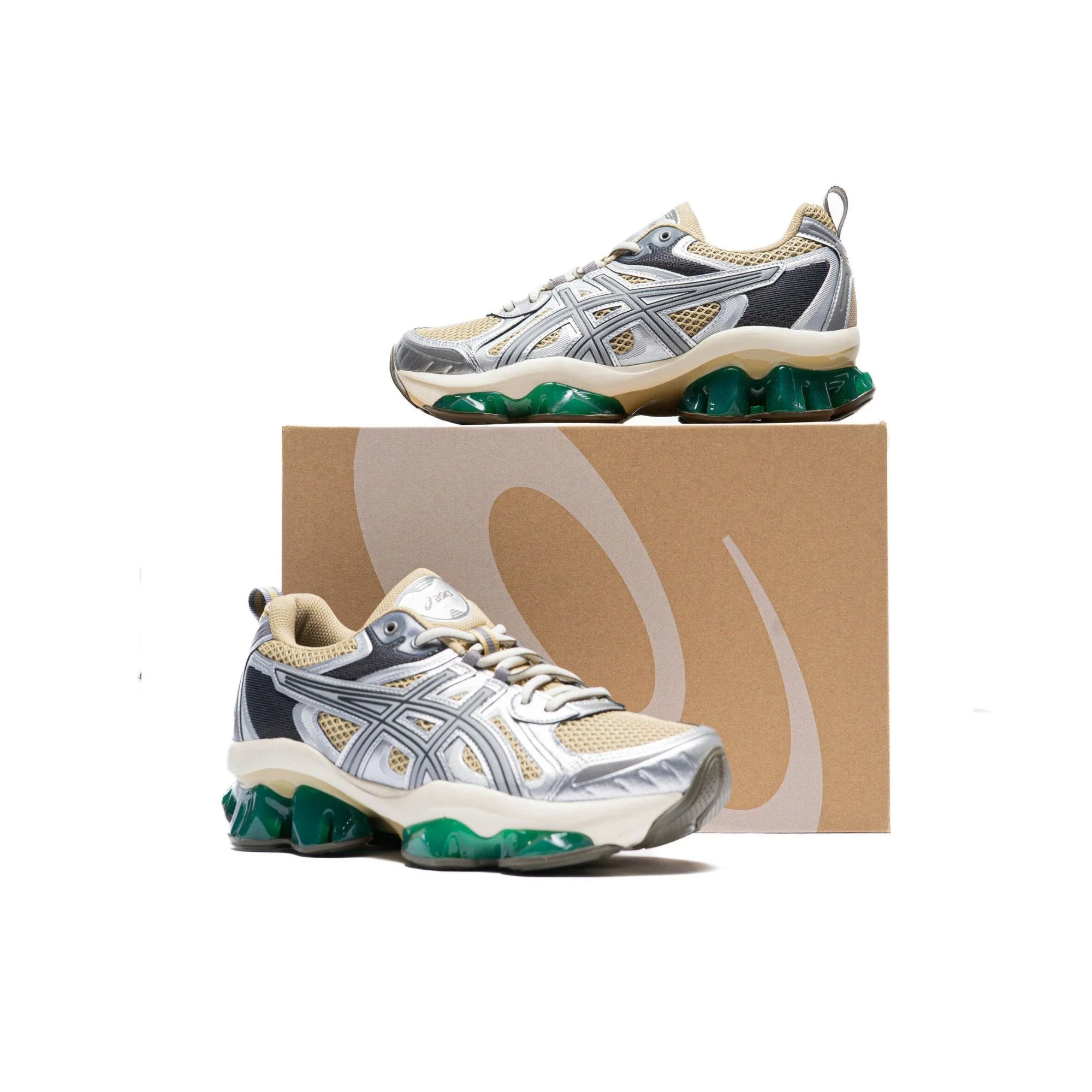 ASICS Gel-Quantum Kinetic 'Khaki Beige Pure Silver' - Image 5