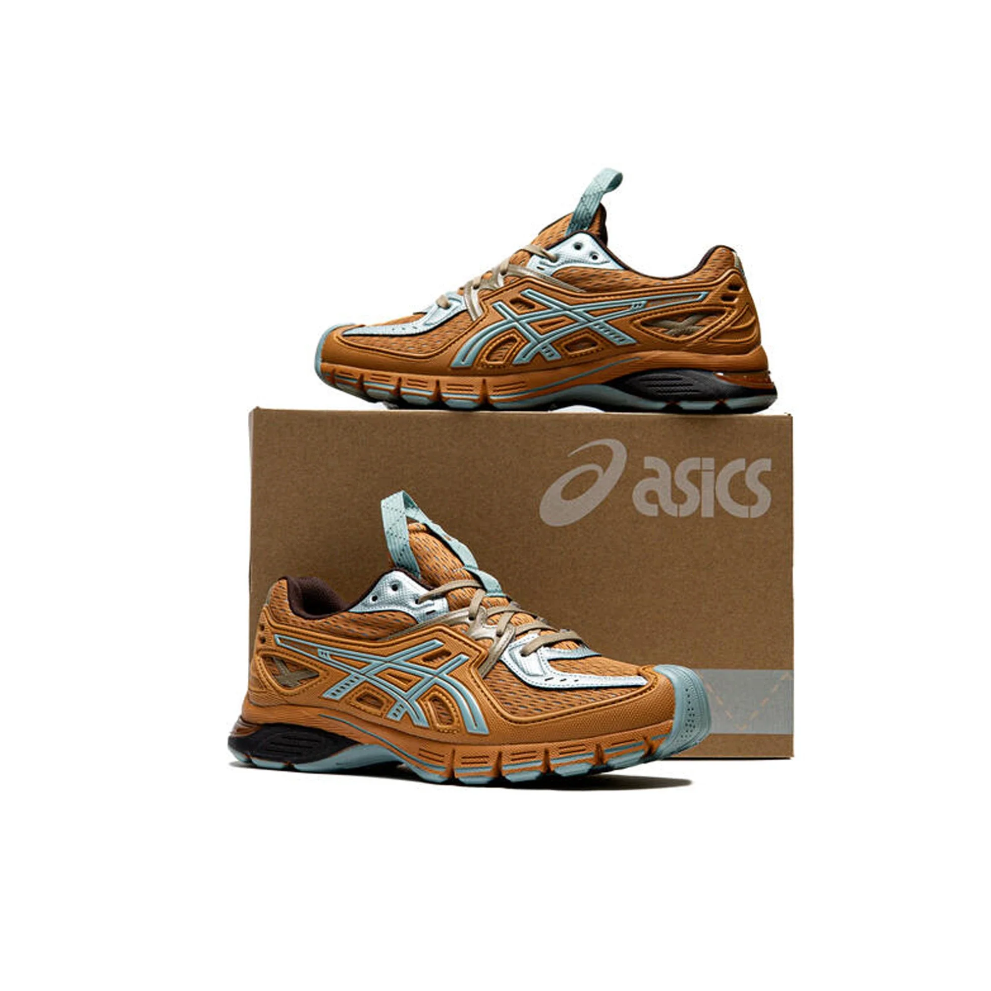 ASICS UB12-S Gel-SD-Lyte 'Kiko Kostadinov Dolphin Grey Rust Orange' (2025) - Image 8
