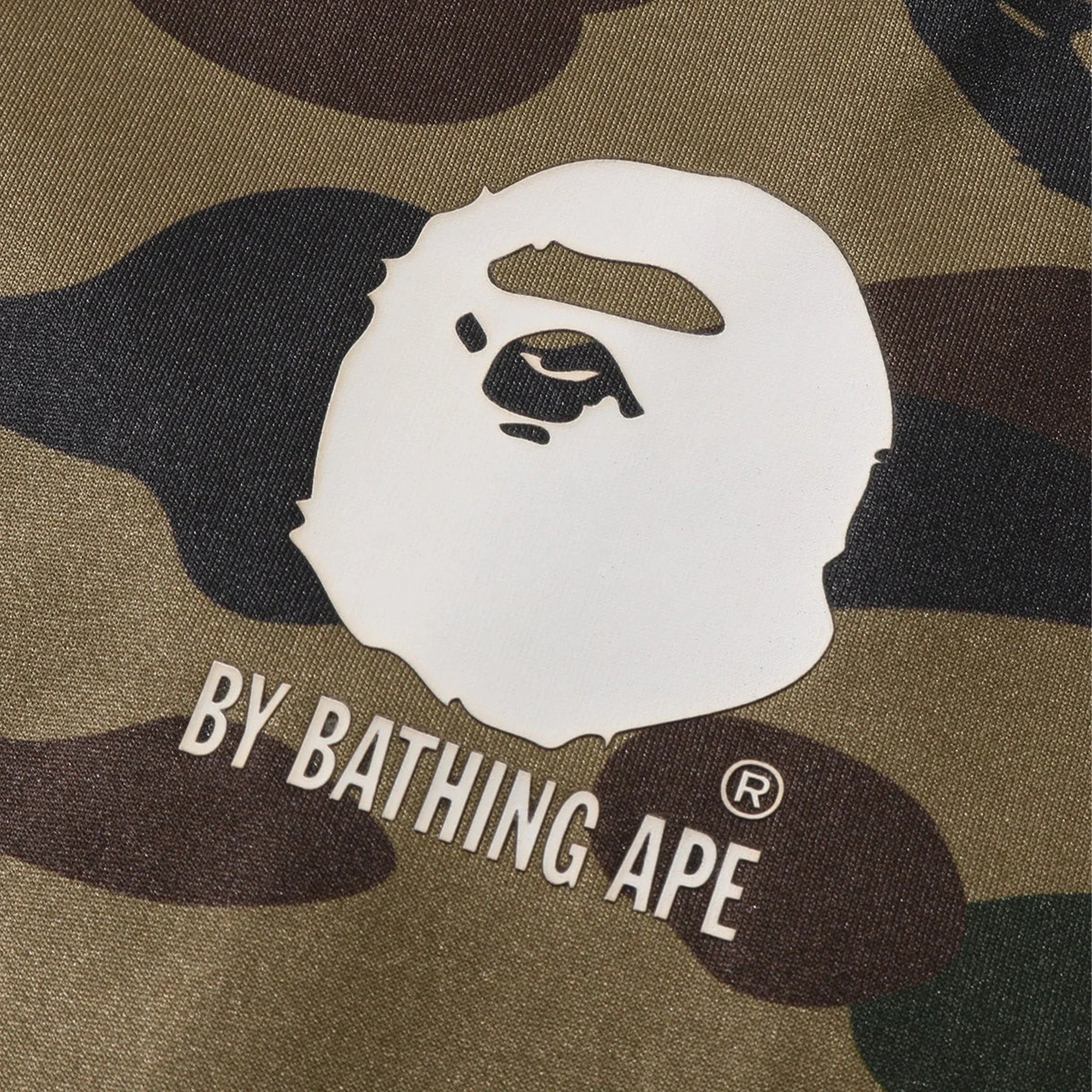 BAPE 1st Camo Relaxed Fit Track Jacket 'Green' - Image 3