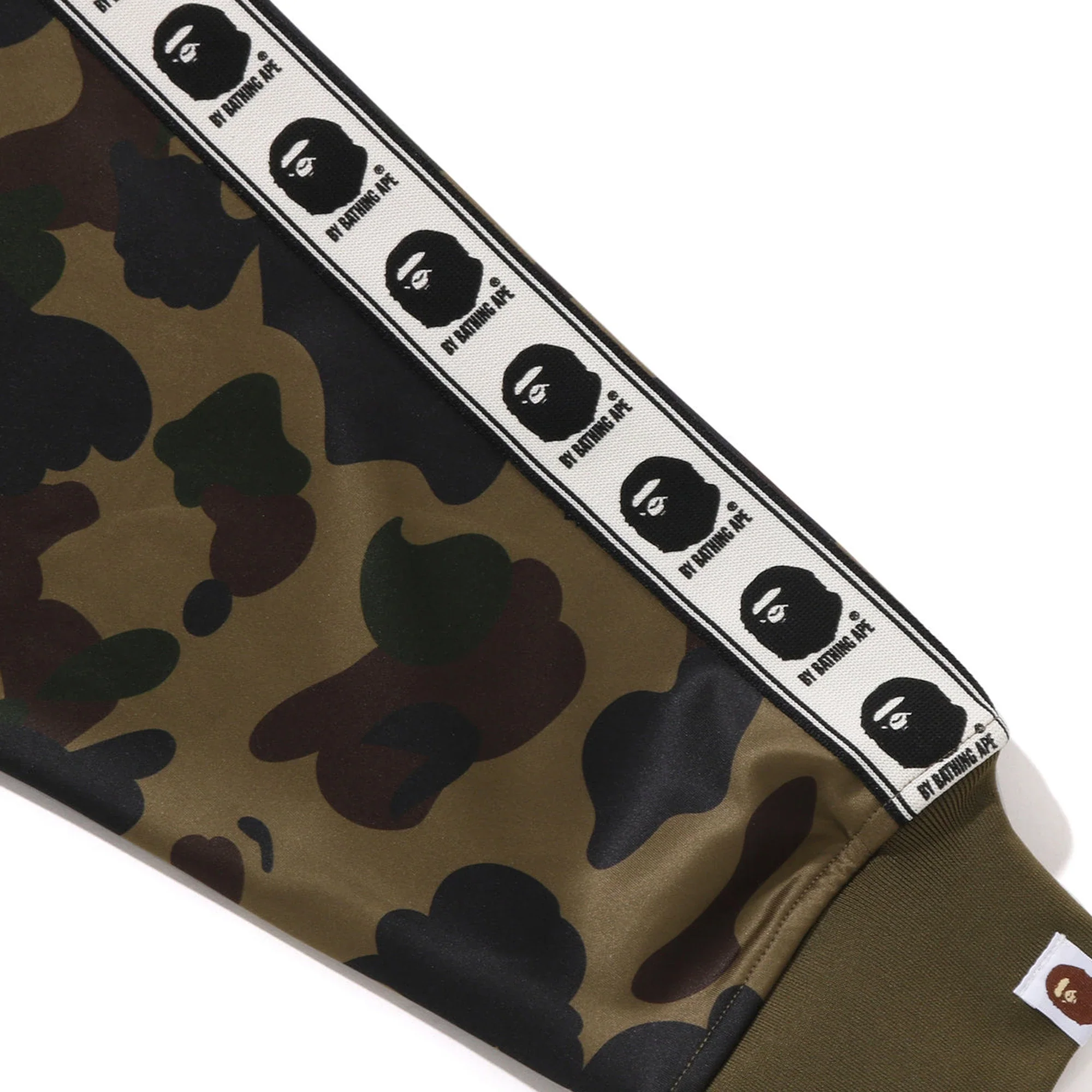 BAPE 1st Camo Relaxed Fit Track Jacket 'Green' - Image 4