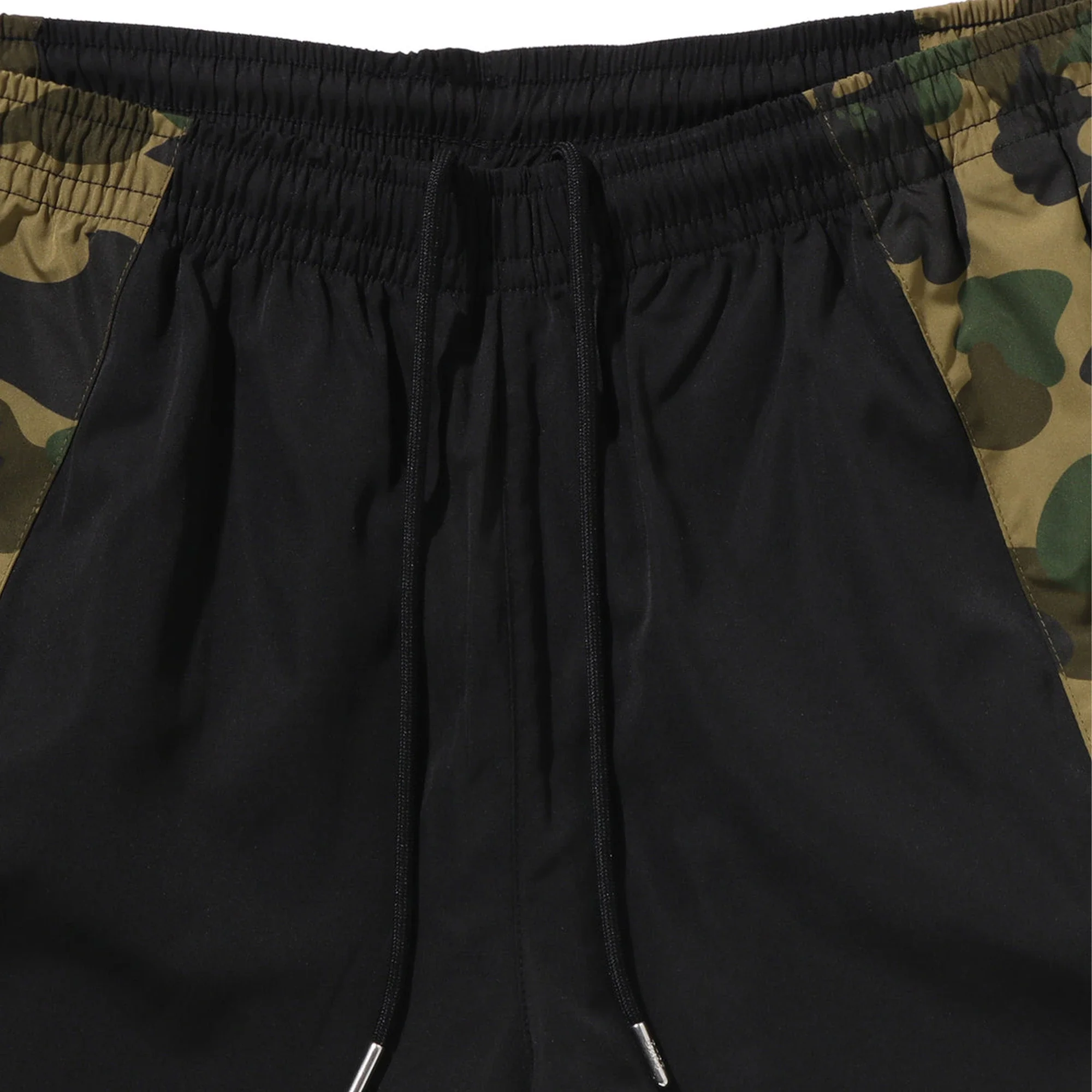 BAPE 1st Camo Relaxed Fit Track Pants 'Green' - Image 4