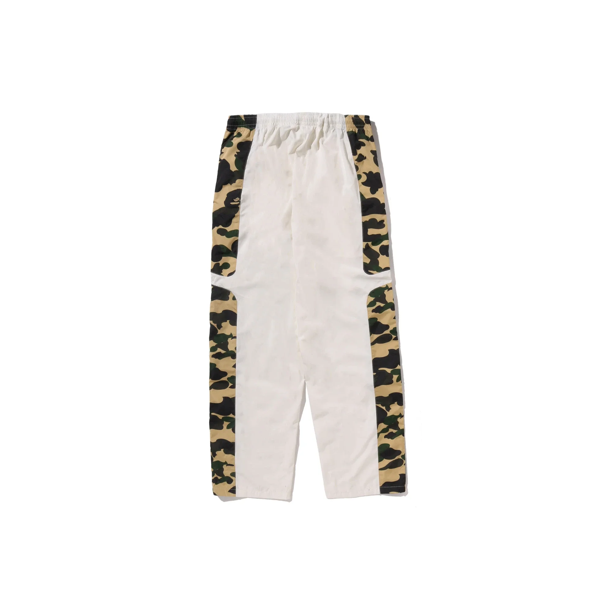 BAPE 1st Camo Relaxed Fit Track Pants 'Yellow' - Image 2