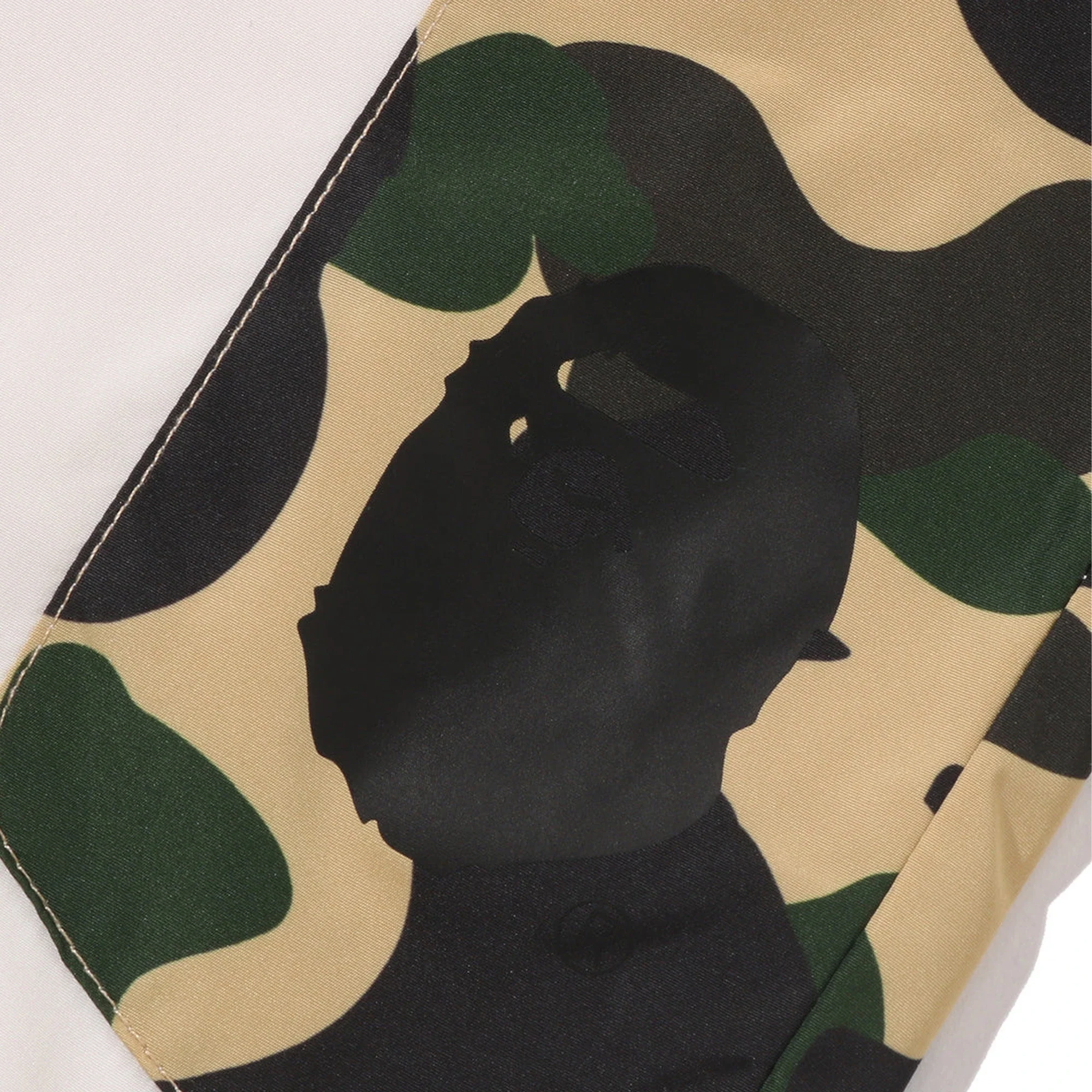 BAPE 1st Camo Relaxed Fit Track Pants 'Yellow' - Image 3