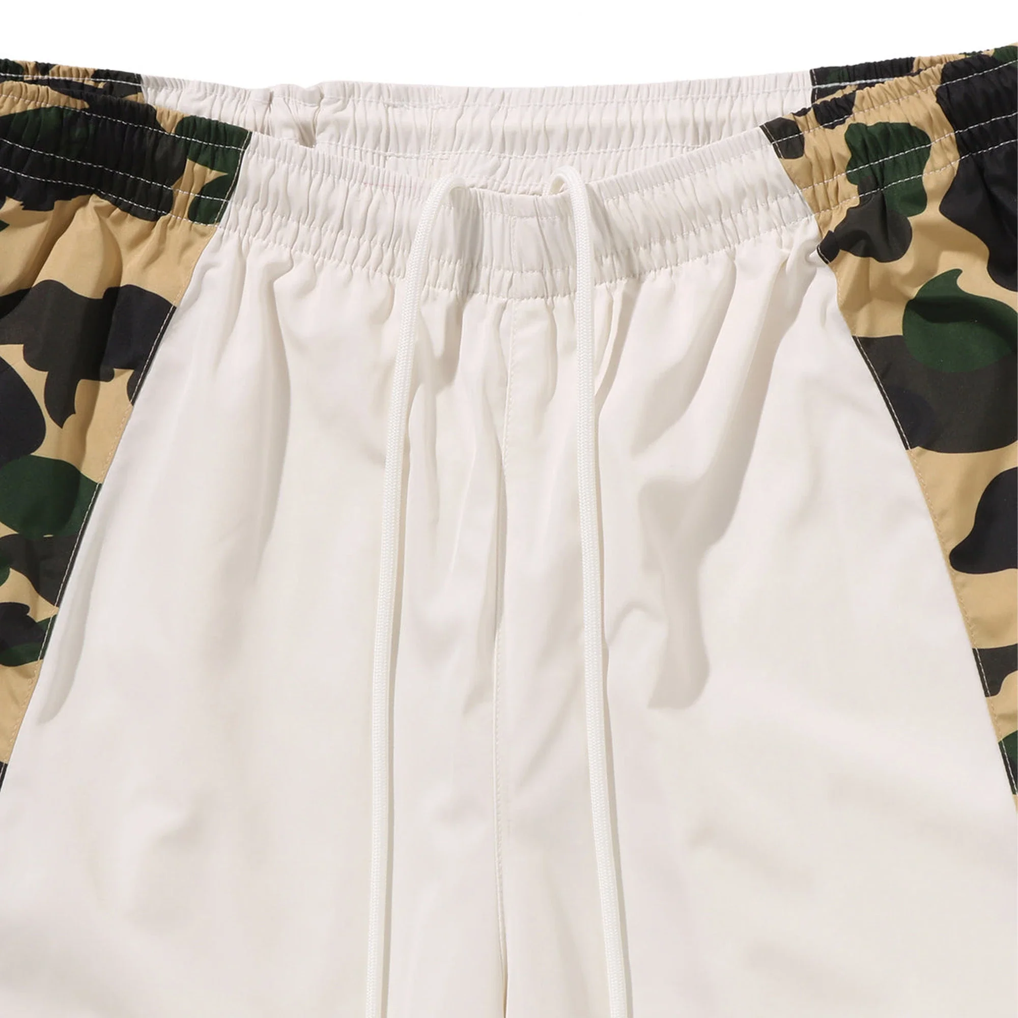 BAPE 1st Camo Relaxed Fit Track Pants 'Yellow' - Image 4
