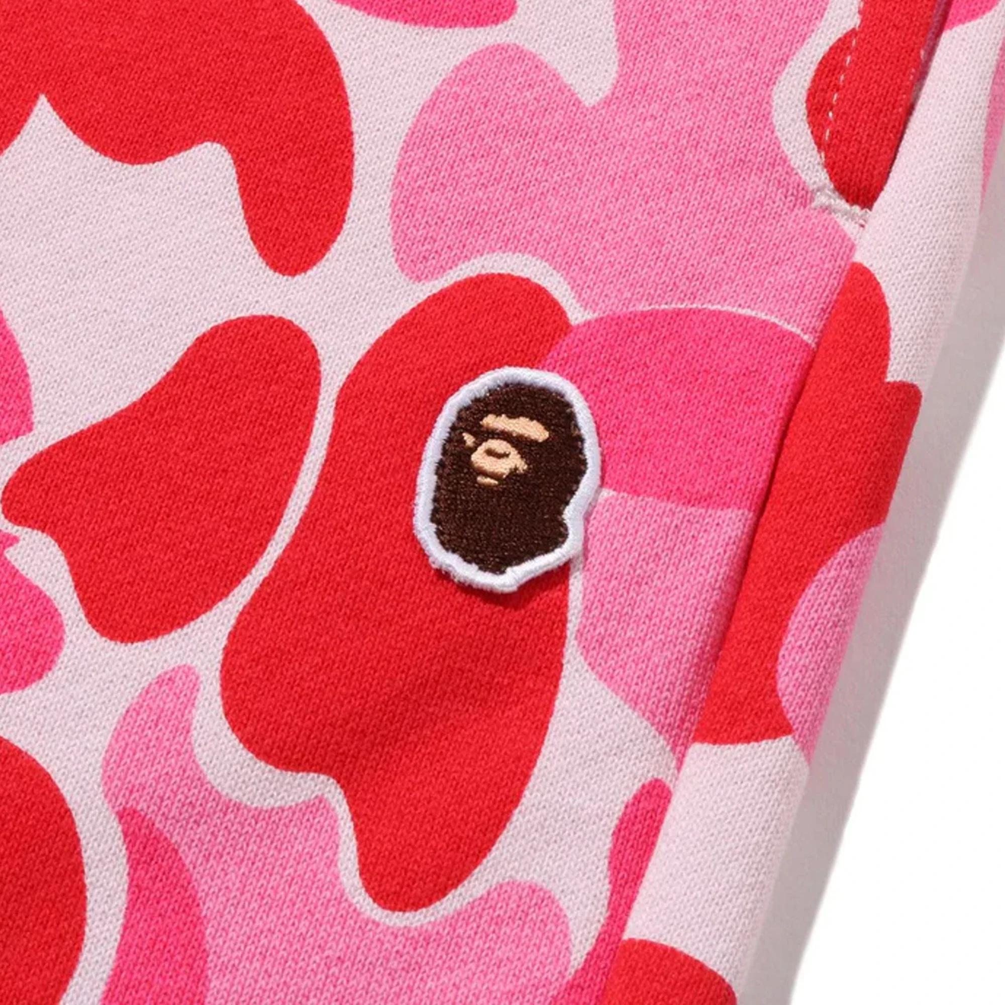 BAPE ABC Camo Ape Head One Point Sweat Pants 'Pink' (2026) - Image 3