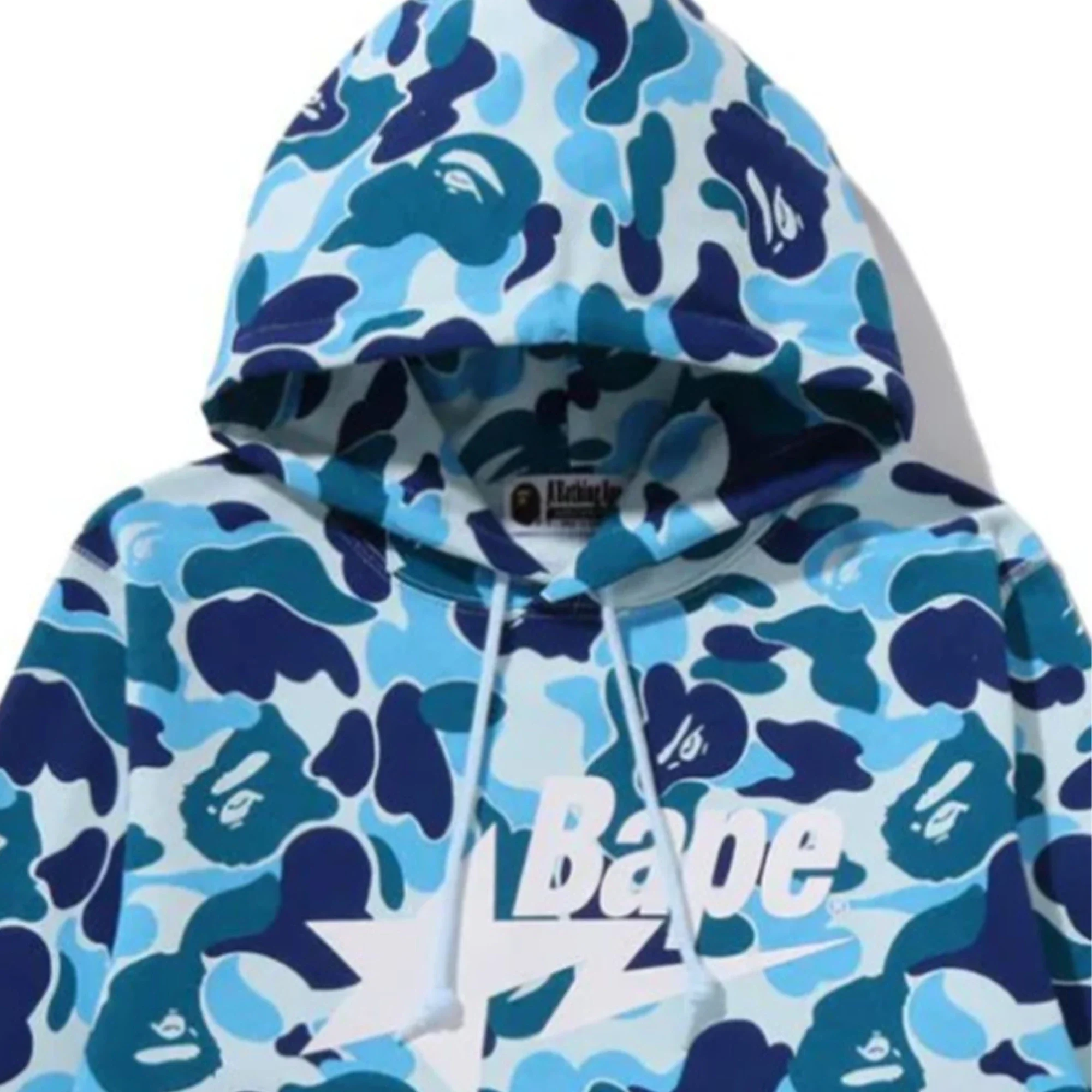 BAPE ABC Camo BAPE STA Pullover Hoodie 'Blue' (2026) - Image 3