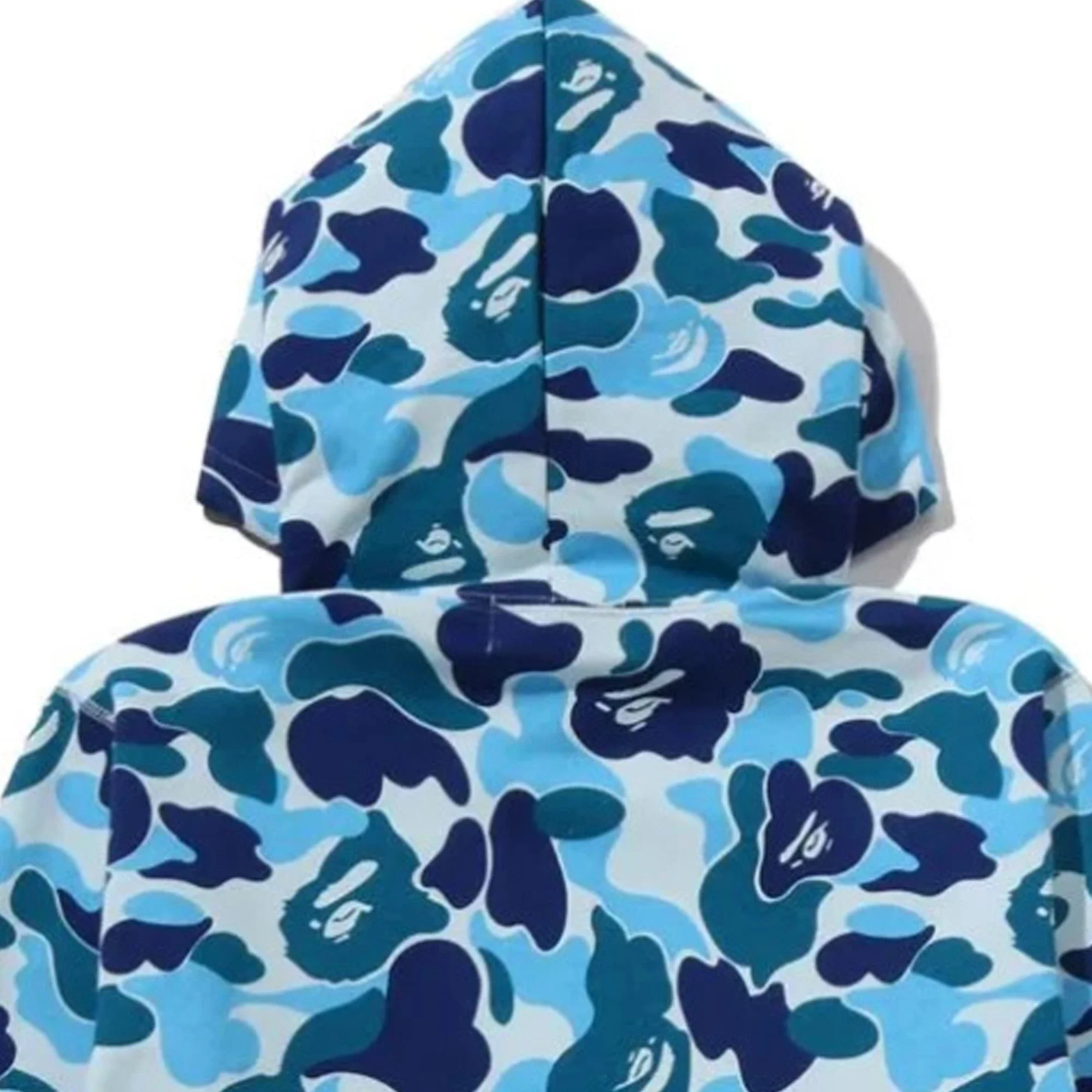 BAPE ABC Camo BAPE STA Pullover Hoodie 'Blue' (2026) - Image 4
