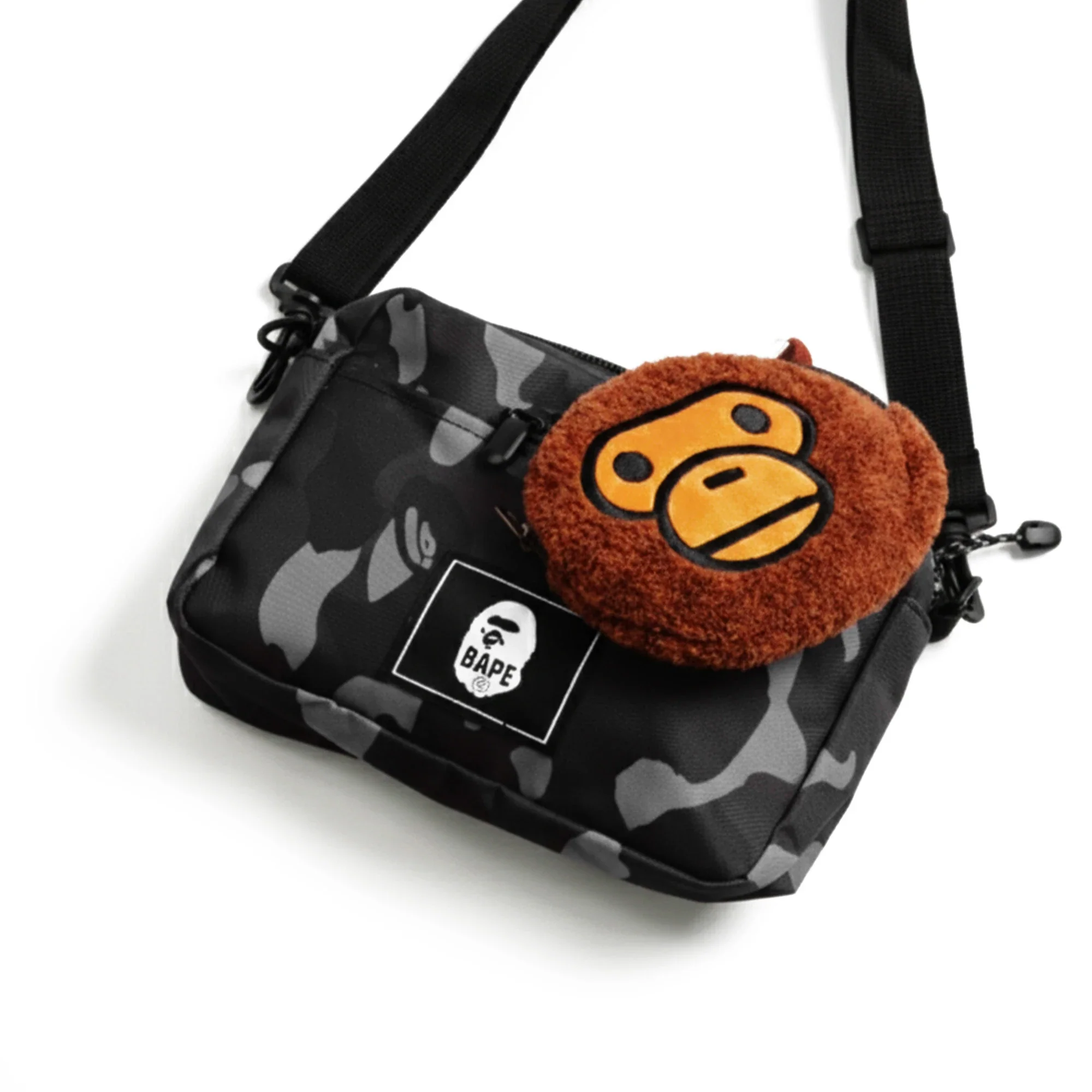 BAPE Magazine Exclusive Kids Bag 'Black' - Image 2