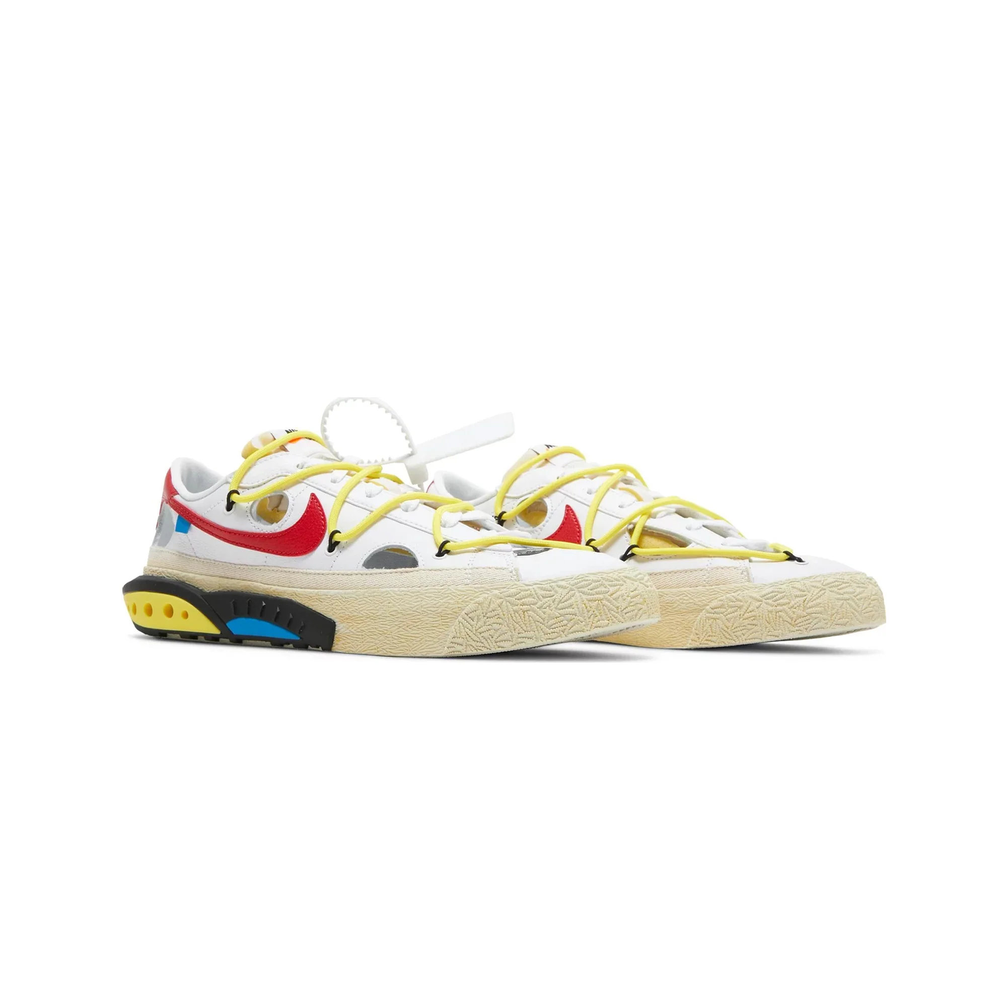 Nike Blazer Low 'Off-White University Red' (2022) - Image 2