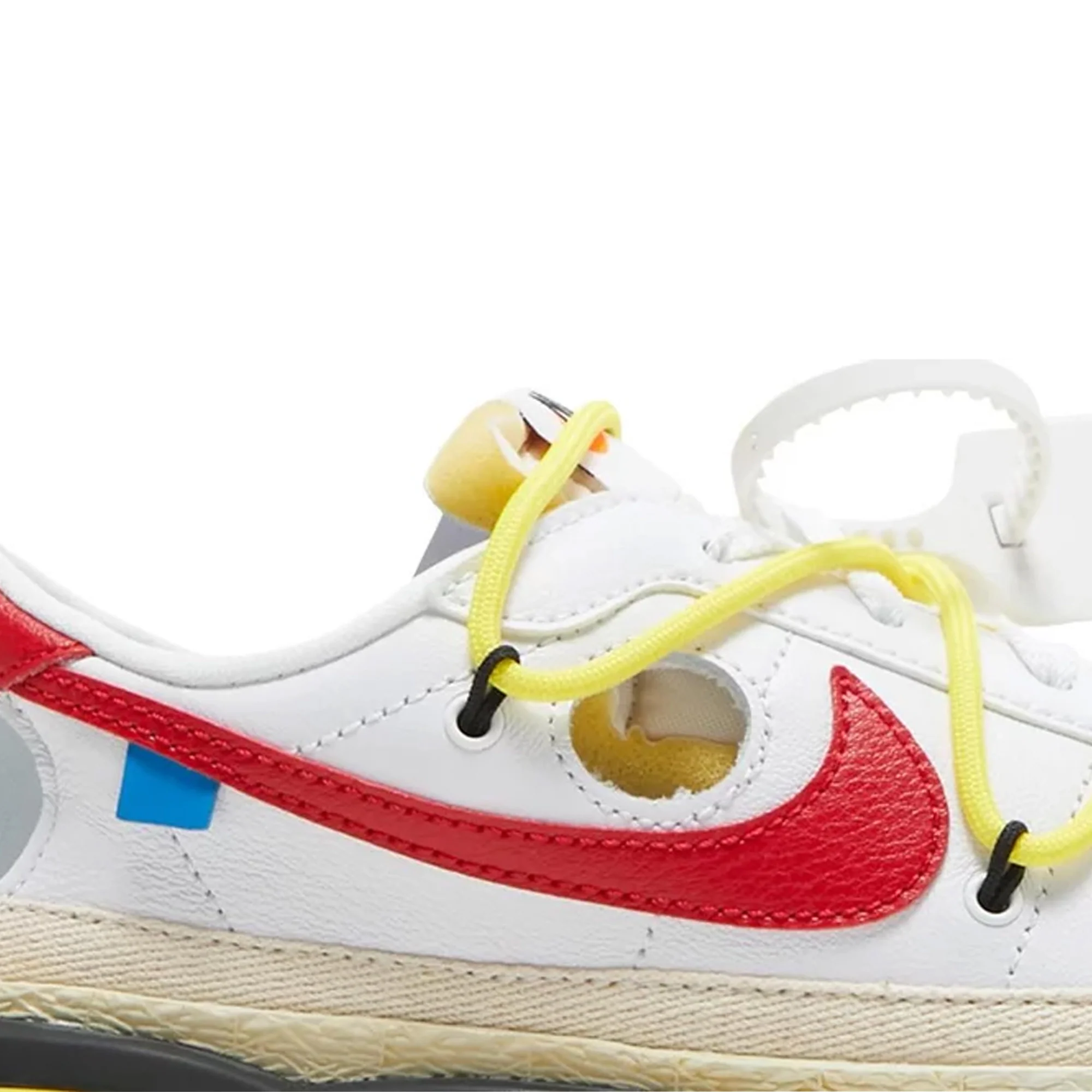 Nike Blazer Low 'Off-White University Red' (2022) - Image 6