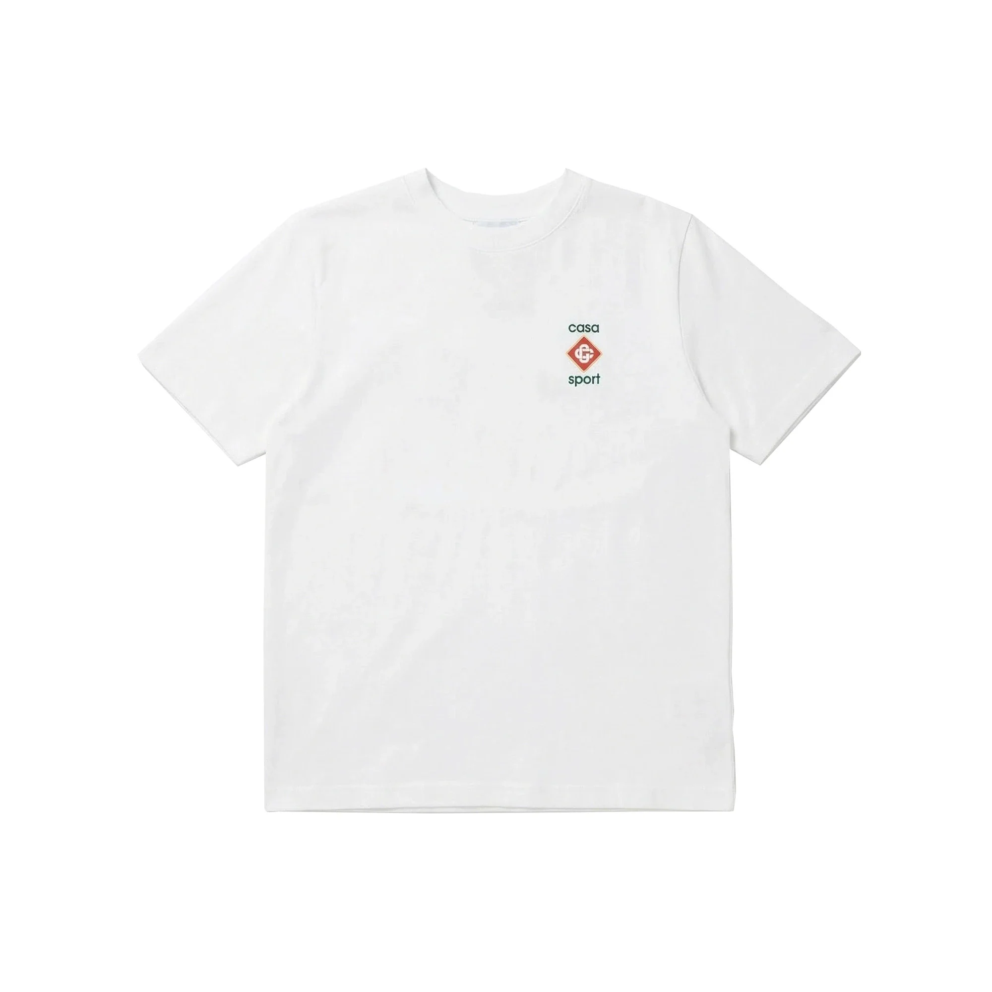 Casablanca Casa Sport Logo 3D Printed T-Shirt 'White'