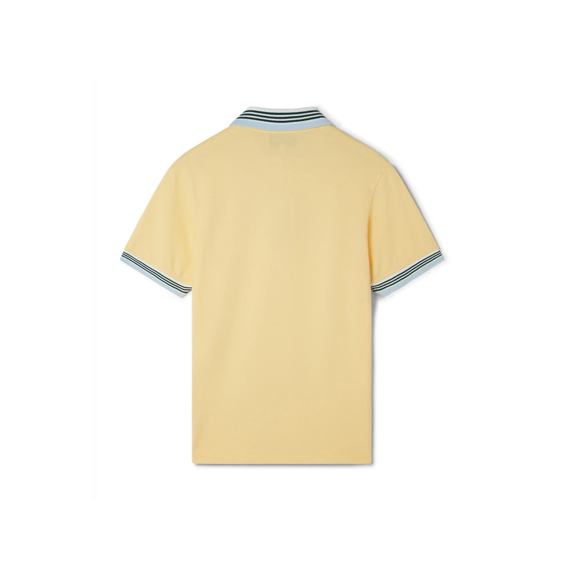 Casablanca Classic Pique Polo 'Pale Yellow' - Image 2