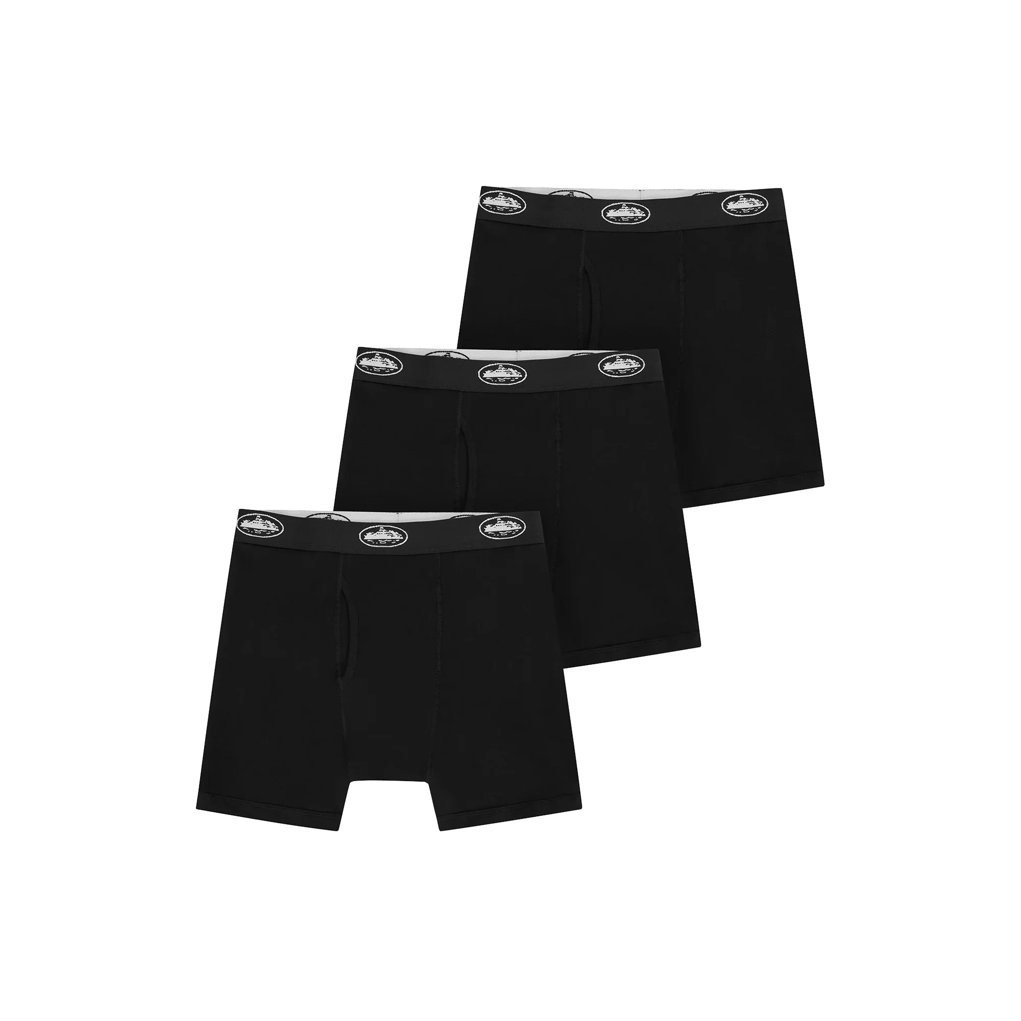 Corteiz Alcatraz Boxers (3 Pack) 'Black' (2023) - Image 2