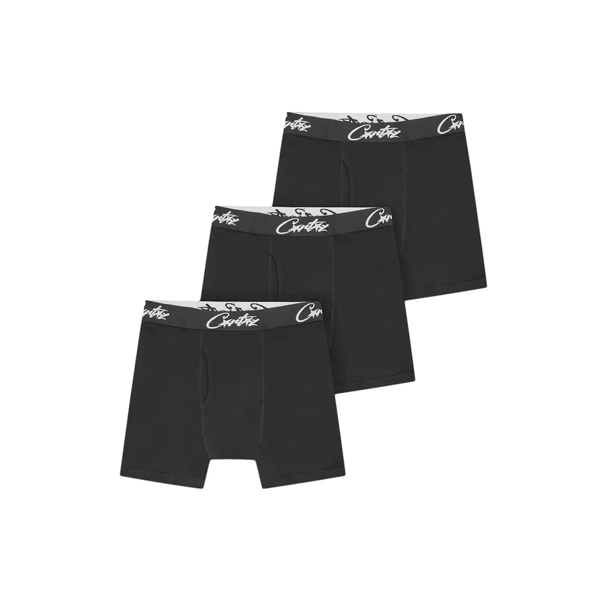 Corteiz Allstarz Boxers (3 Pack) 'Black' (2023) - Image 2