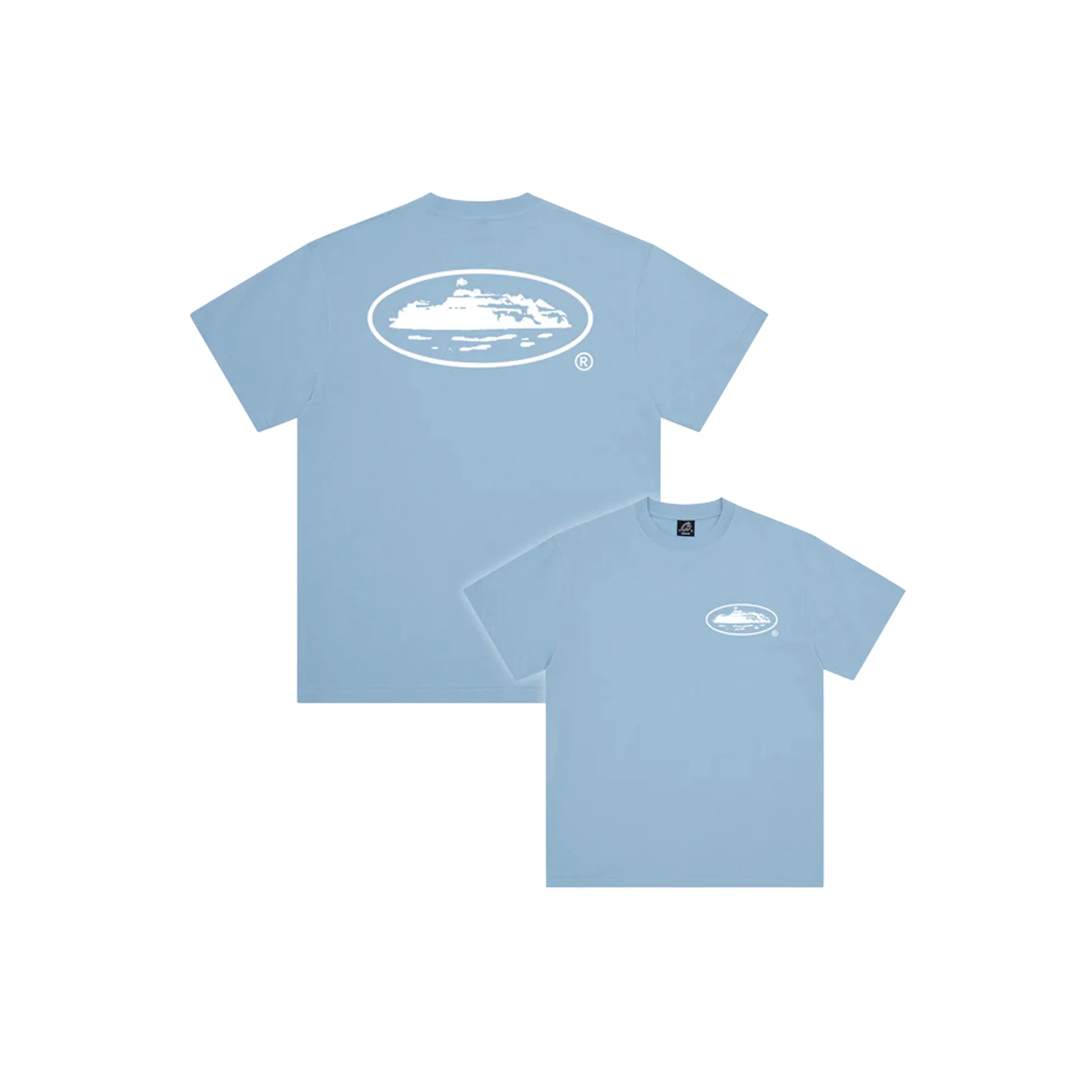 Corteiz OG Island Tee 'Baby Blue' (2025) - Image 2