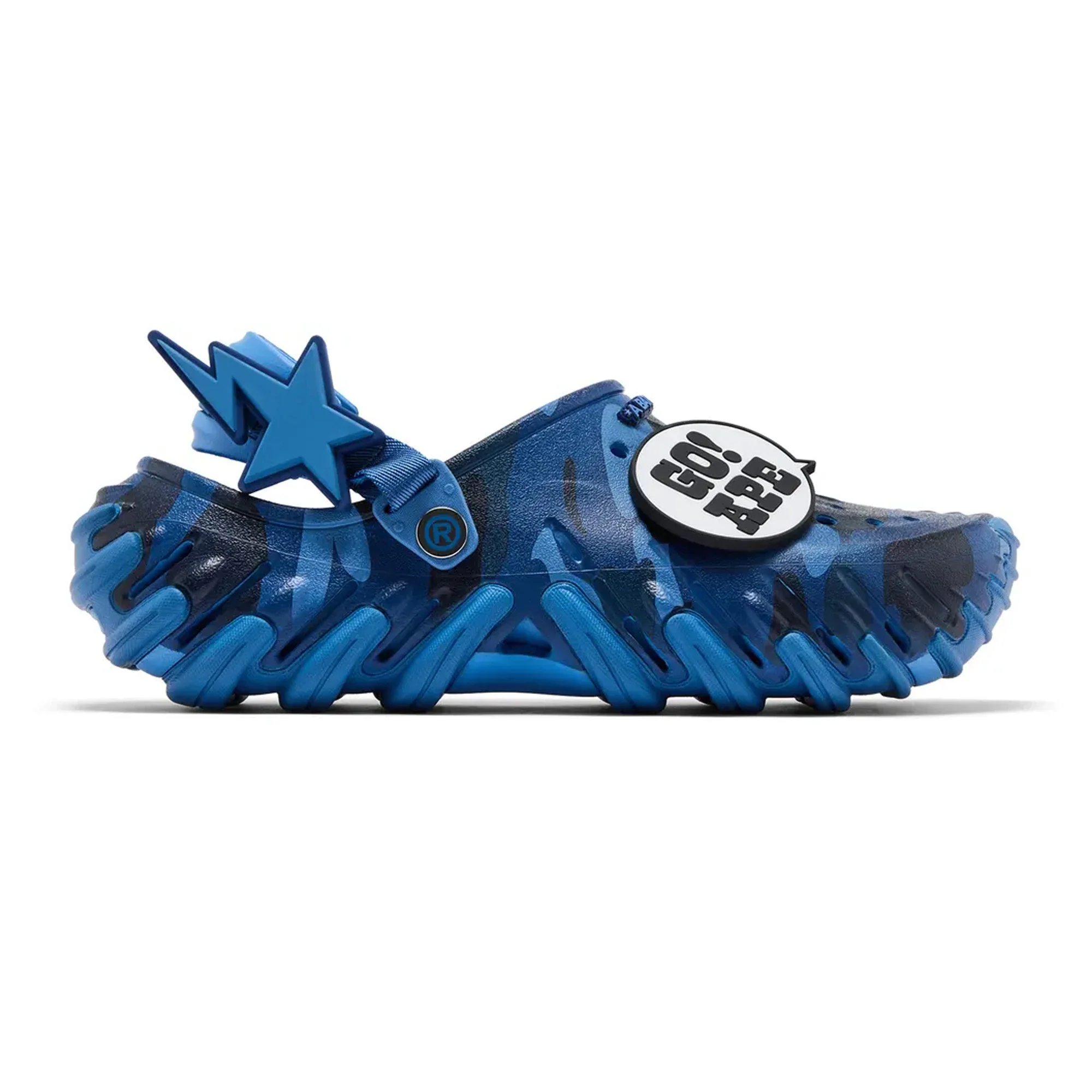 Crocs Echo RO Clog 'Bape Powder Blue Camo' (2026)