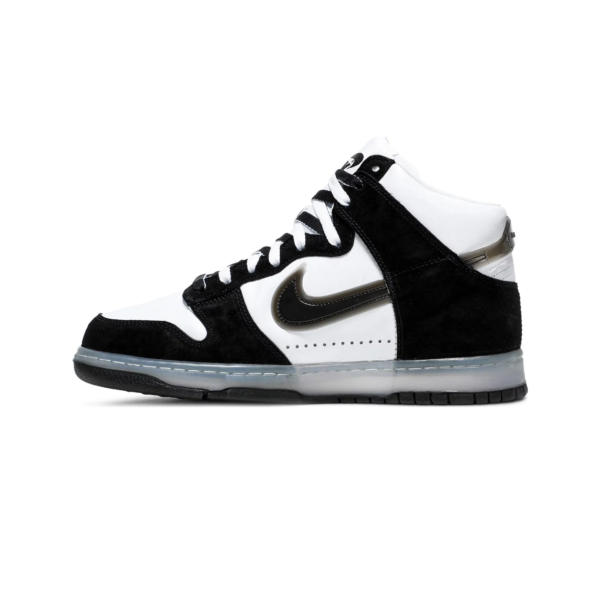 Nike Dunk High 'Slam Jam White Black' (2020) - Image 3