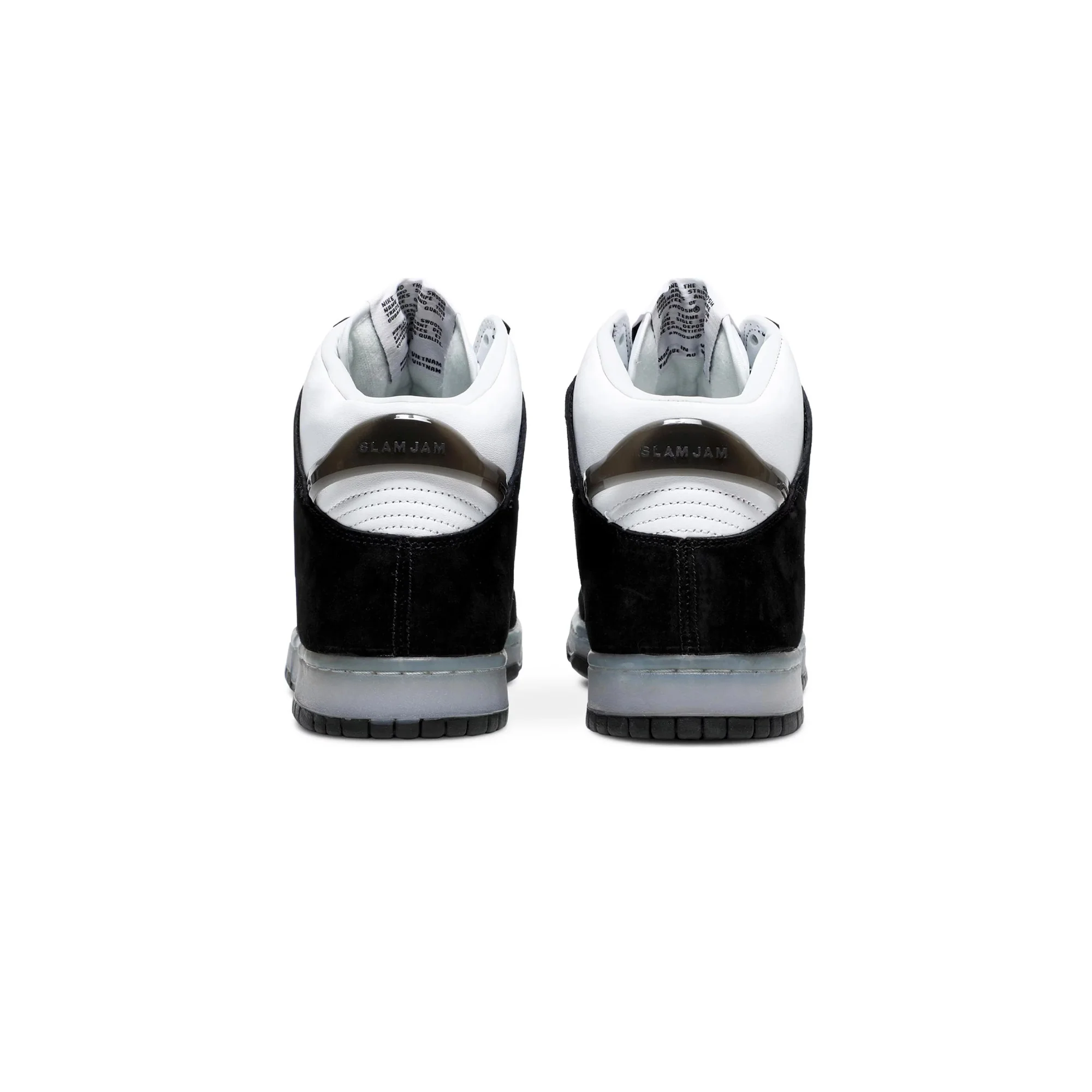 Nike Dunk High 'Slam Jam White Black' (2020) - Image 4