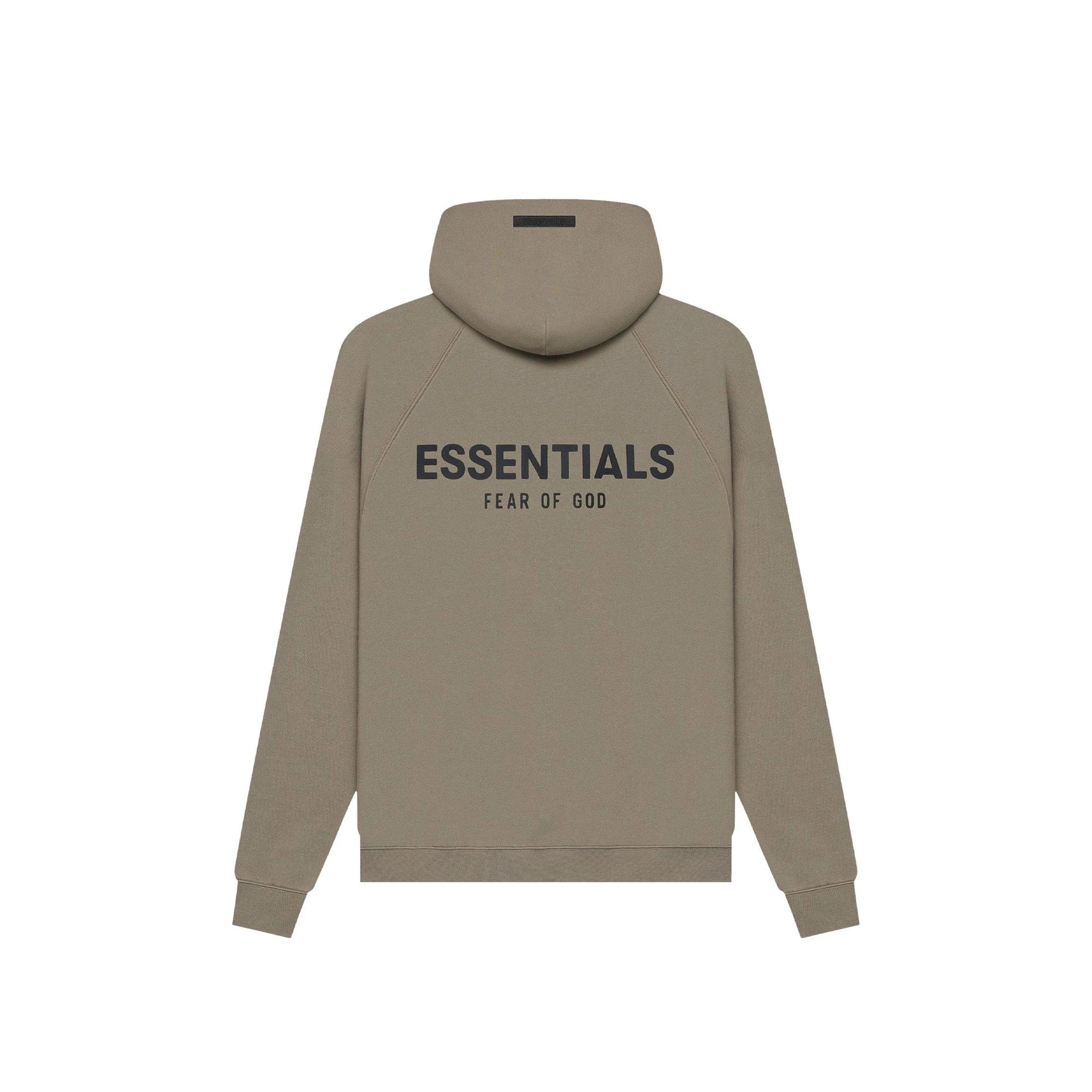 ESSENTIALS Pull-Over Hoodie 'Taupe' SS21